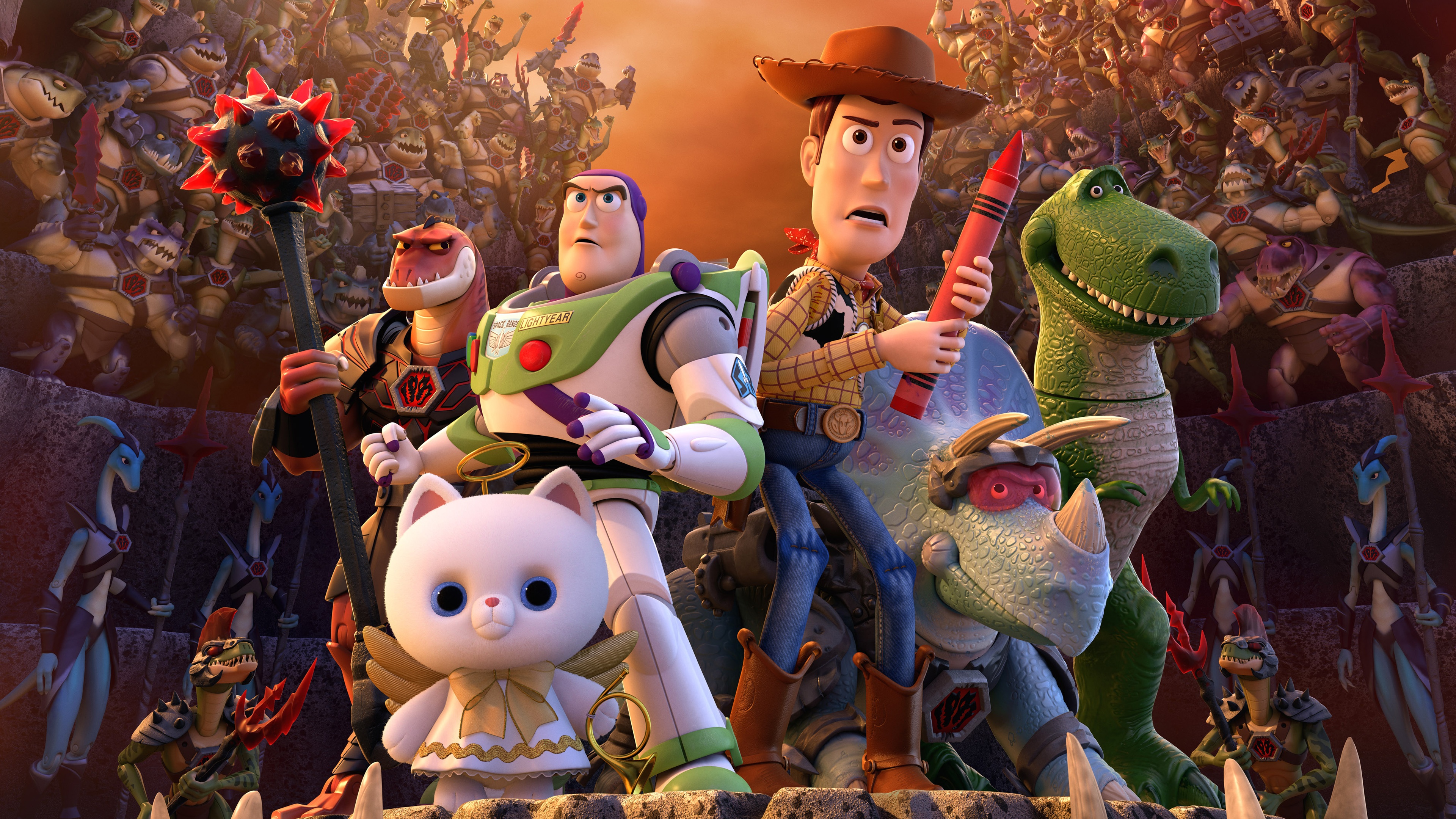 Movie Toy Story That Time Forgot 4k Ultra HD Wallpaper