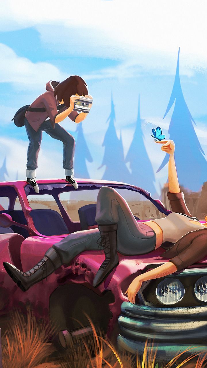 Life Is Strange, video game, art, 720x1280 wallpaper. Life is strange wallpaper, Life is strange fanart, Life is strange