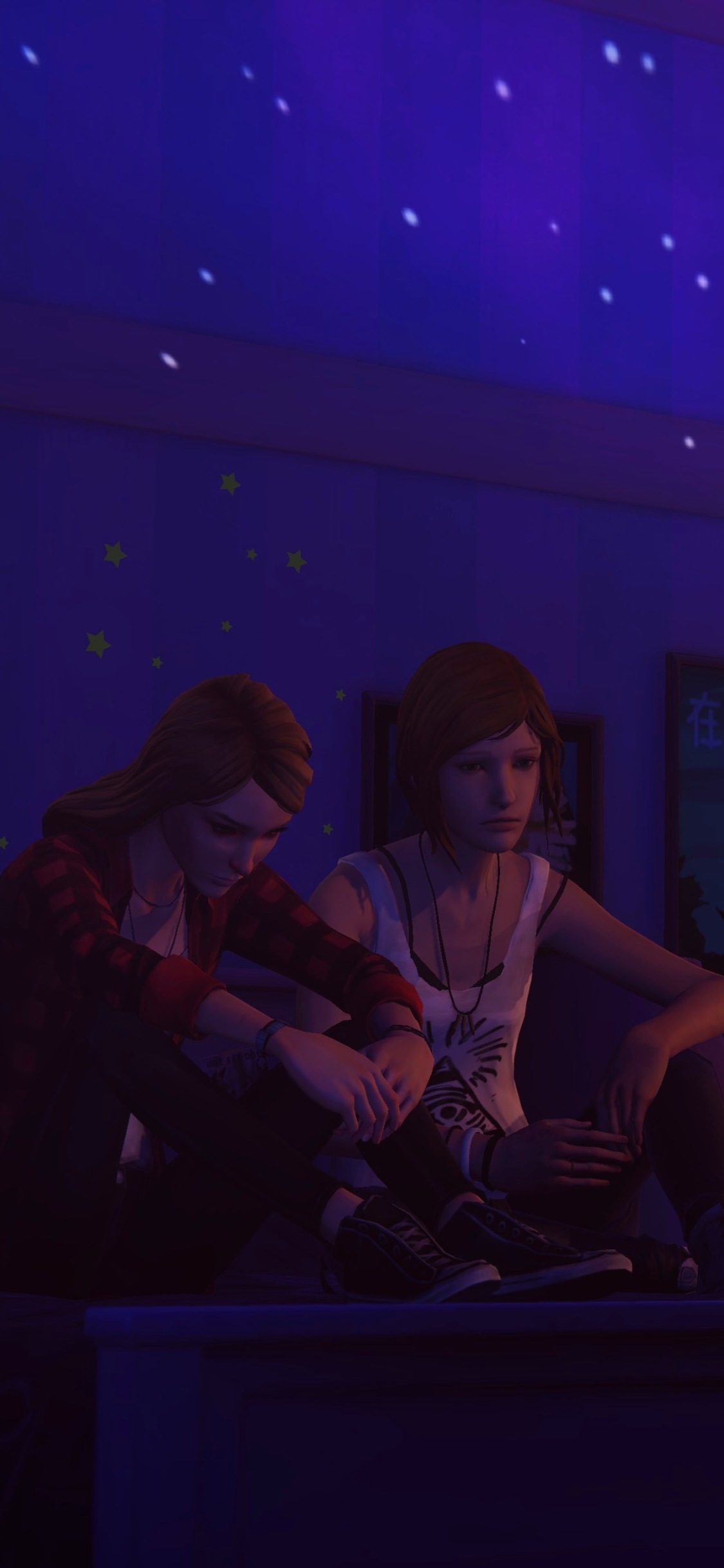 Video Game Life is Strange: Before The Storm, Life Is Strange, Rachel Amber, Chloe Price, Brown Hair, 1125x2436 Phone HD Wallpaper