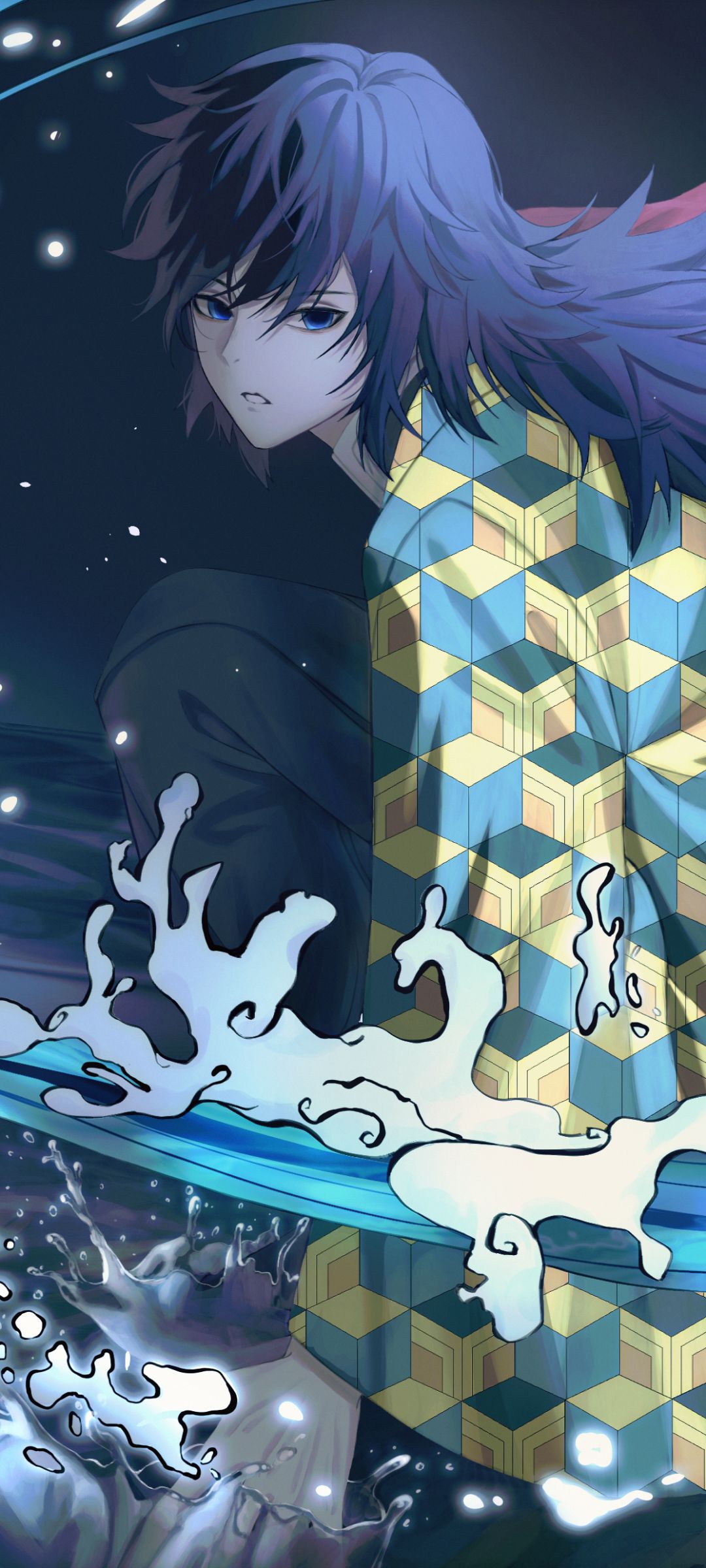 Mobile wallpaper: Anime, Demon Slayer: Kimetsu No Yaiba, Giyuu Tomioka, 1372519 download the picture for free