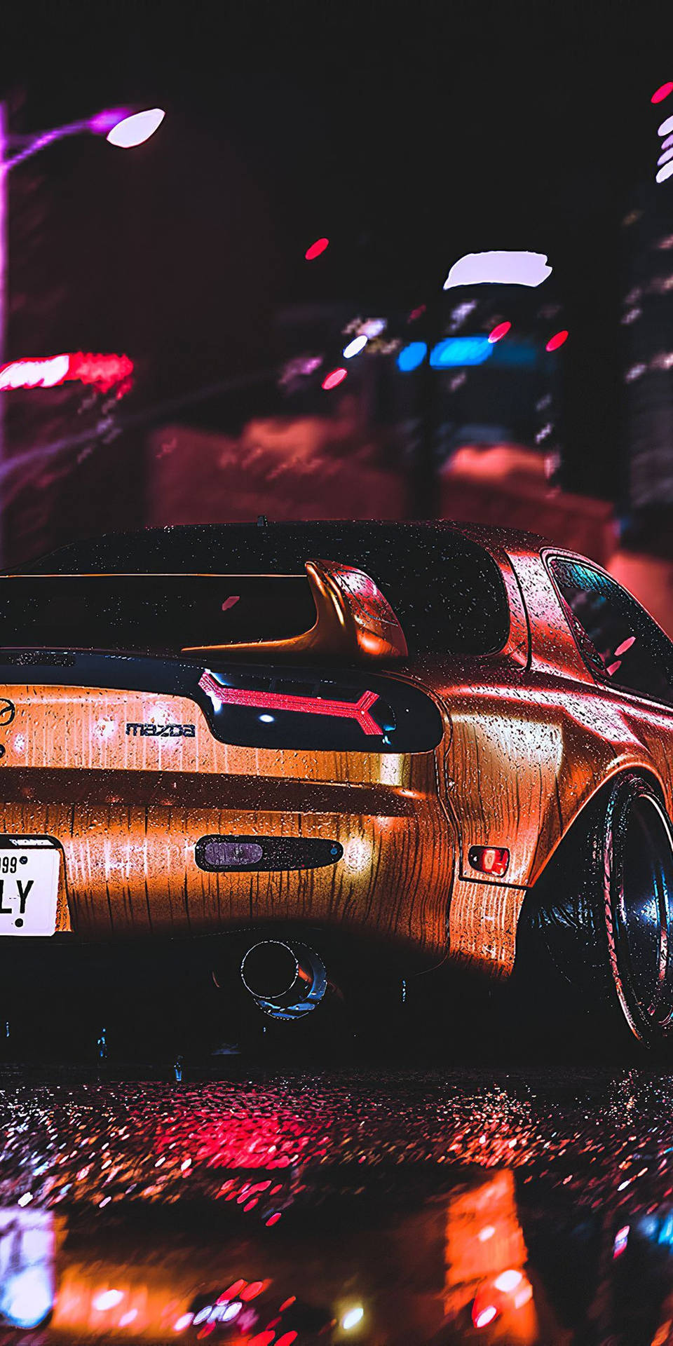 Download JDM Cars Aesthetic Close Up Wallpaper