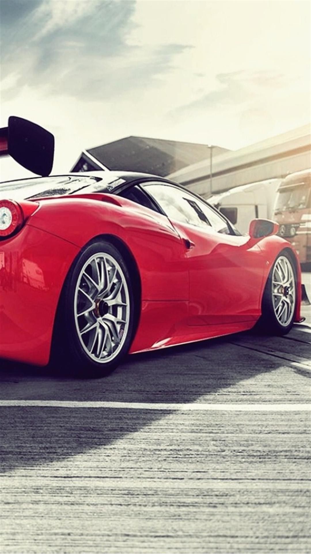 Ferrari 458 Italia GT3 #iPhone #plus #Wallpaper. Car wallpaper, New car wallpaper, Sports car wallpaper
