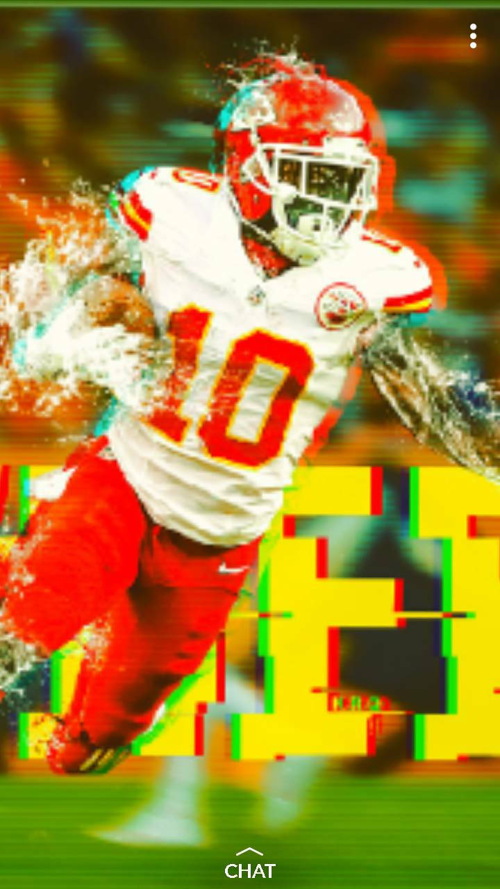 Download Tyreek Hill Cool Poster Wallpaper