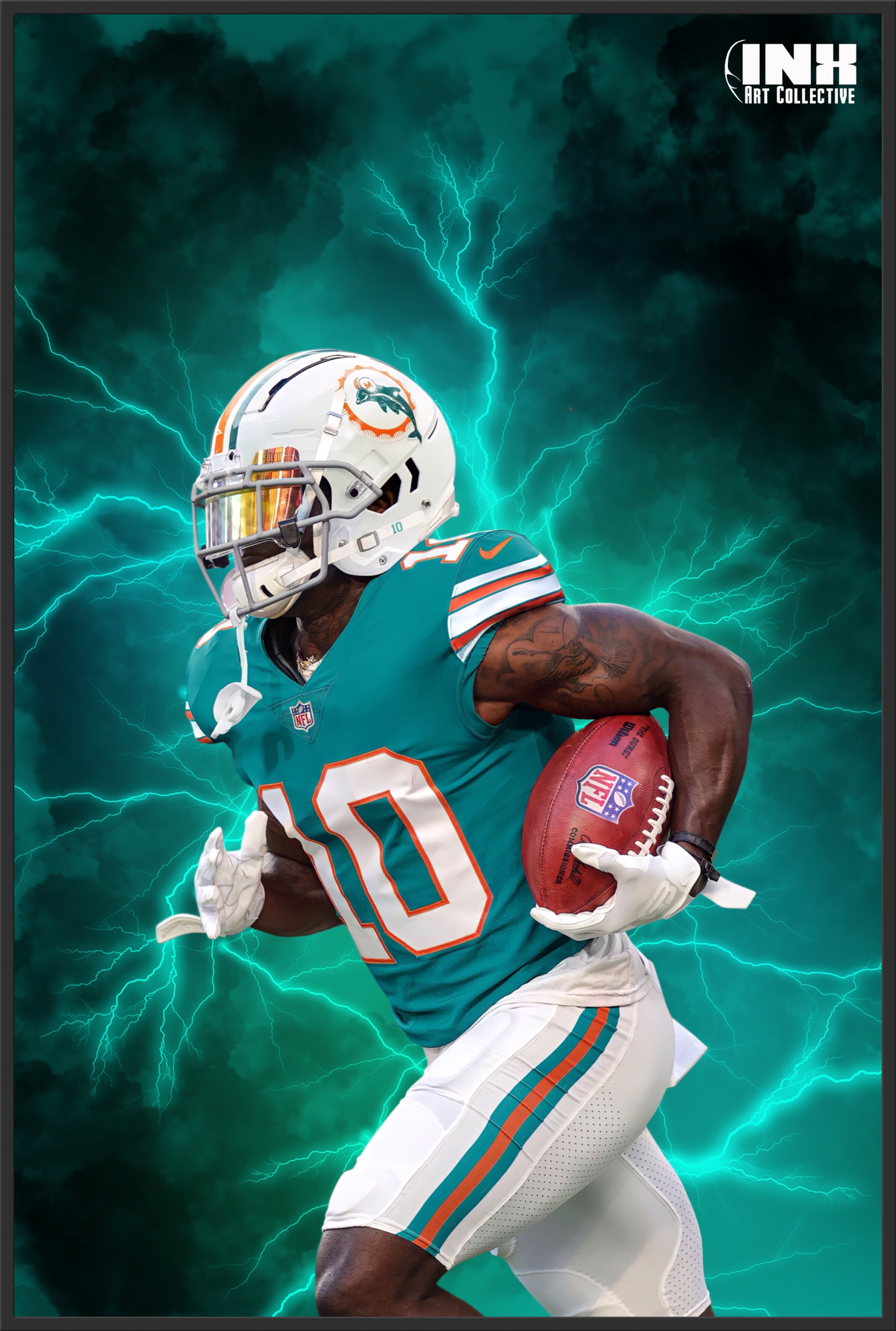 Tyreek Hill Canvas Art