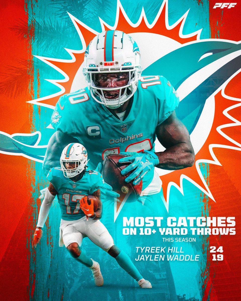 PFF Waddle and Tyreek Hill are unfair