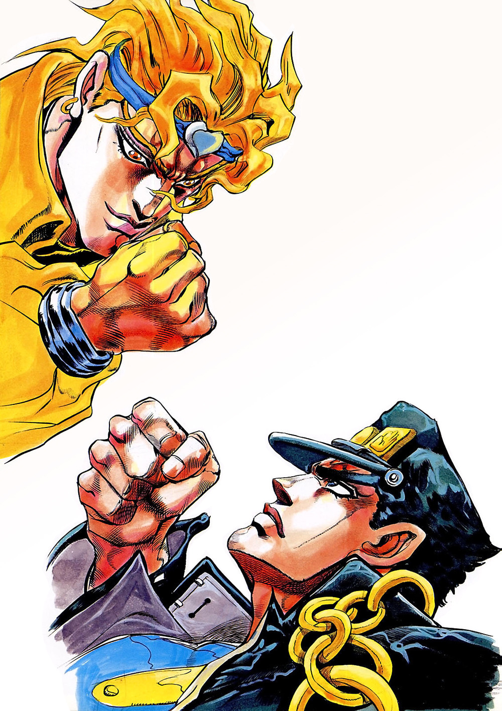 Powerful. Large. Deep., Jotaro vs. DIO
