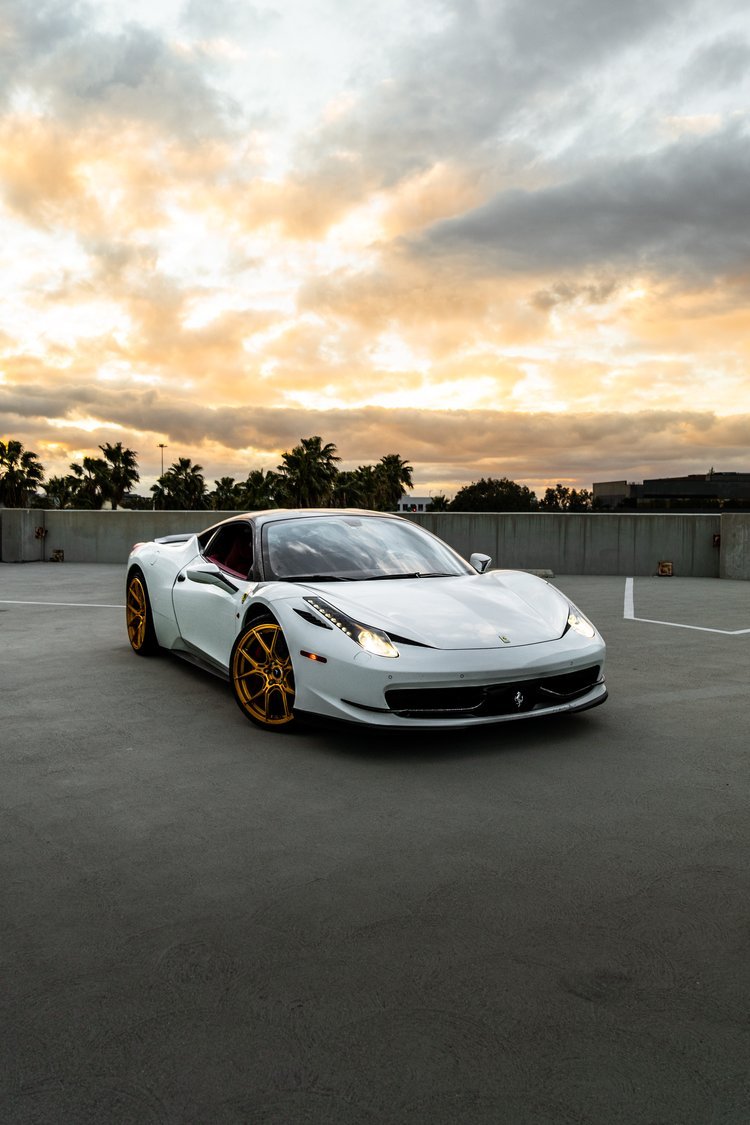Ferrari 458 Wrapped in High Performance Calendered Tiny Bot Forged Carbon Fiber