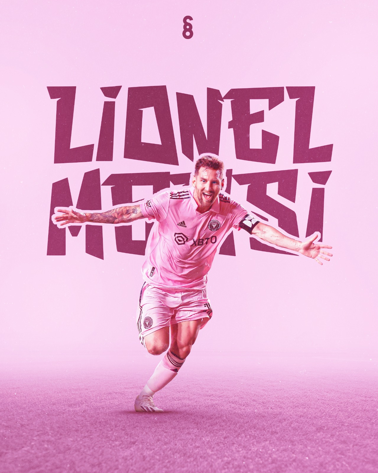 Messi Wallpaper in InterMiami Kit, r