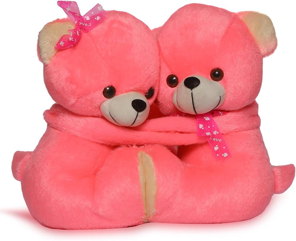 Buy Aafreen Ultra Soft Plush Cute Couple Teddy Bear Pink Color Romantic Gifts Love Soft Toys cm Online at Low Prices in India