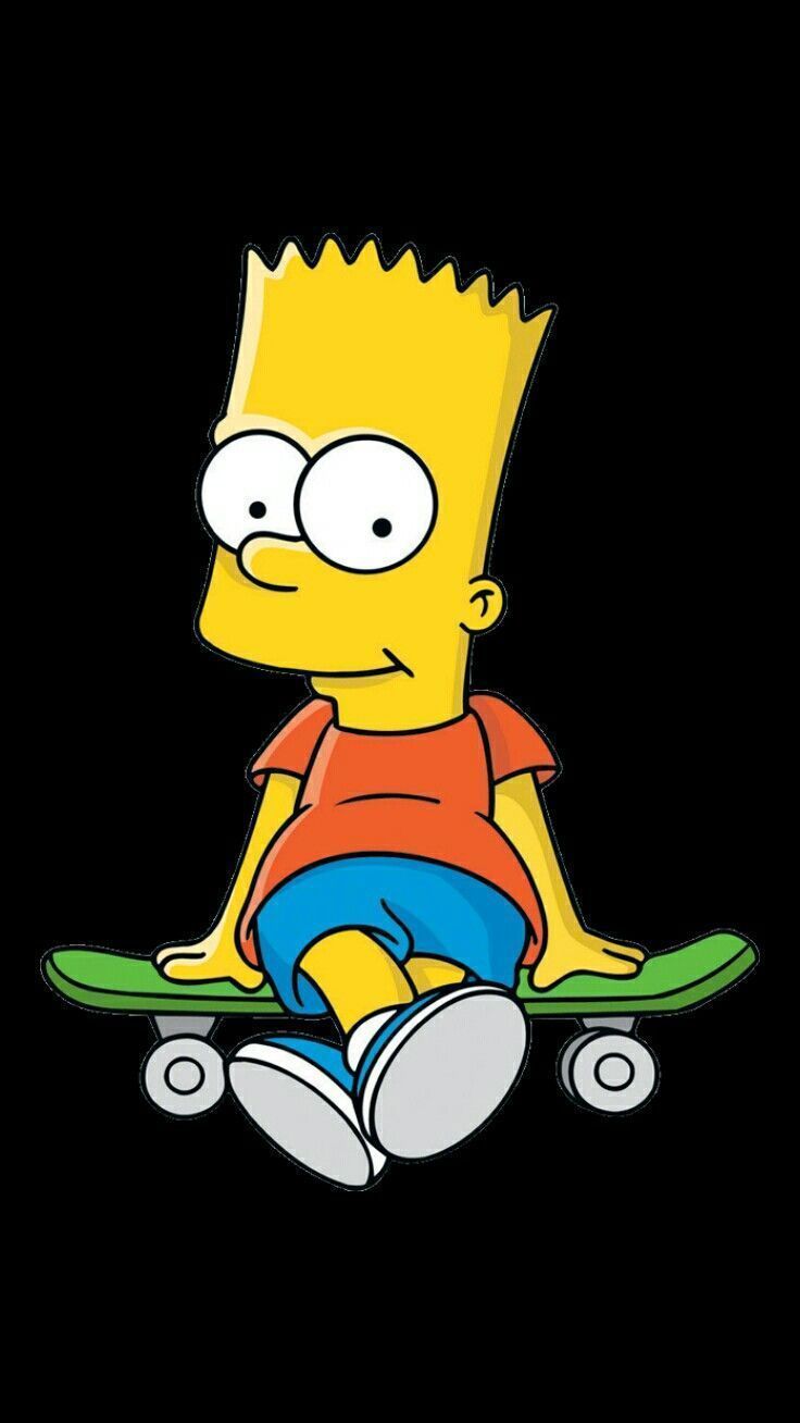Bart Simpson Background Explore more American, Animated, Bart Simpson, Bartholomew JoJo, Fictional Character wallpap. Bart simpson art, Simpsons art, Bart simpson