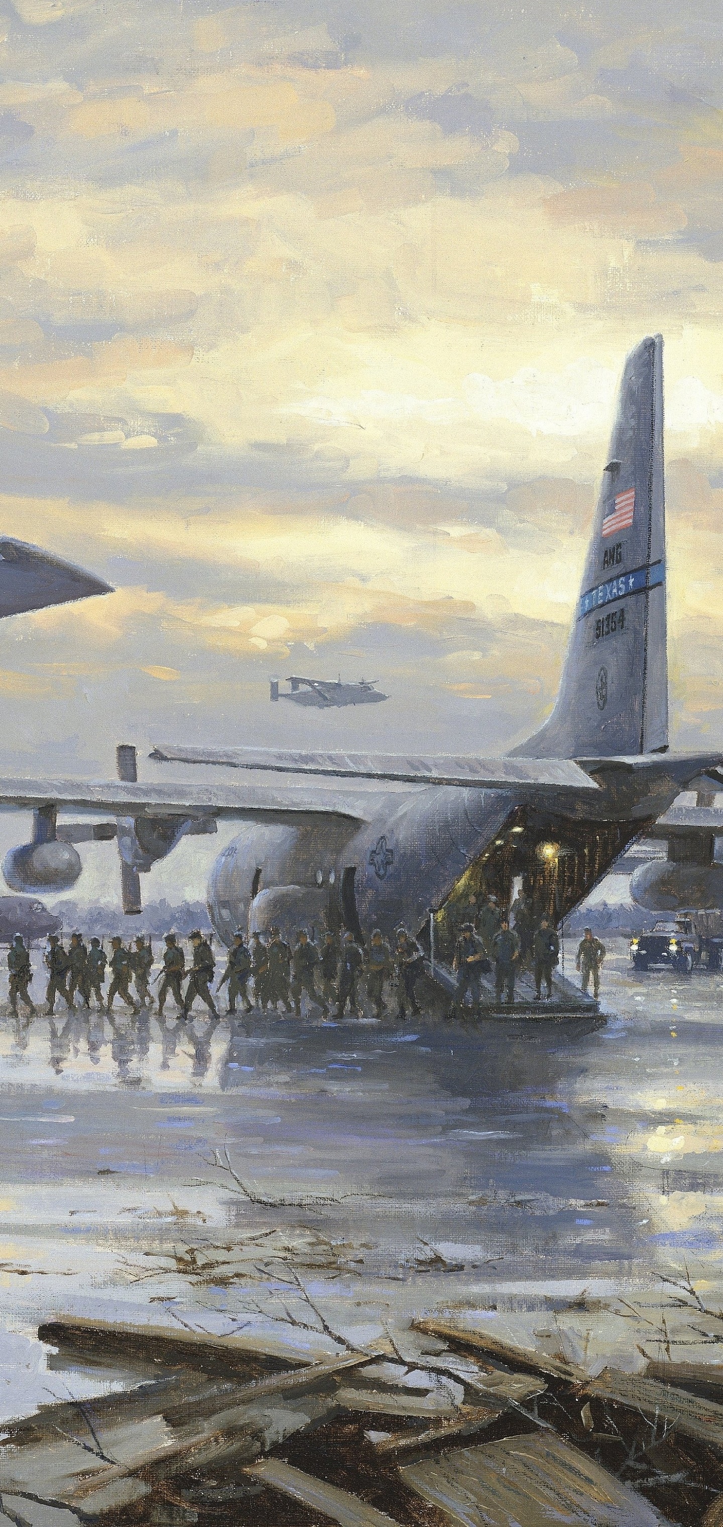 Military Lockheed C 130 Hercules, 1440x3040 Phone HD Wallpaper