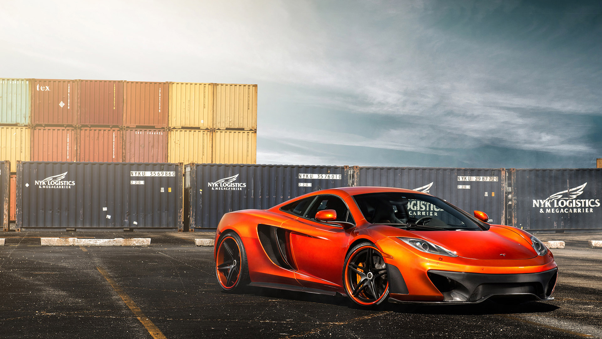 Vorsteiner Mclaren MP4 VX Volcano Orange Wallpaper Car Wallpaper