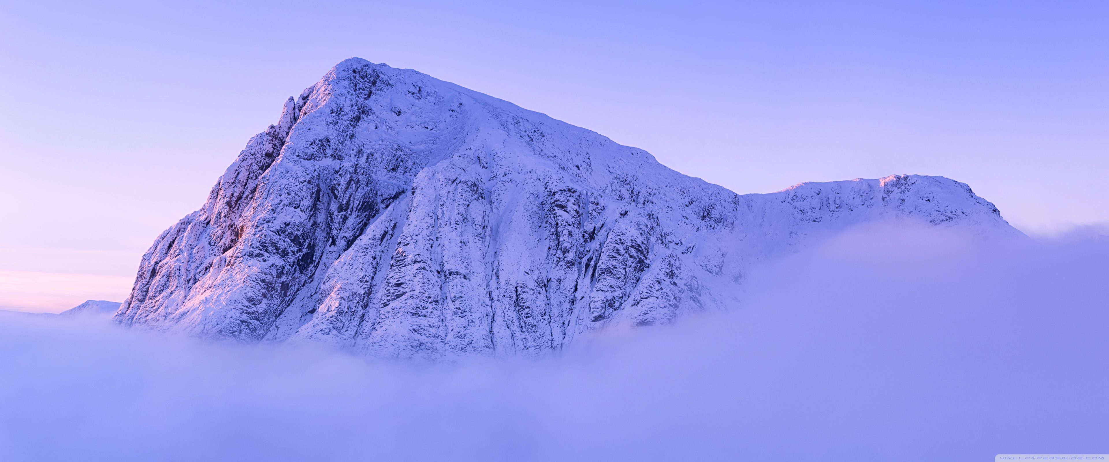 Mountain Peak Mist Photography Ultra HD Desktop Background Wallpaper for & Triple, Tablet