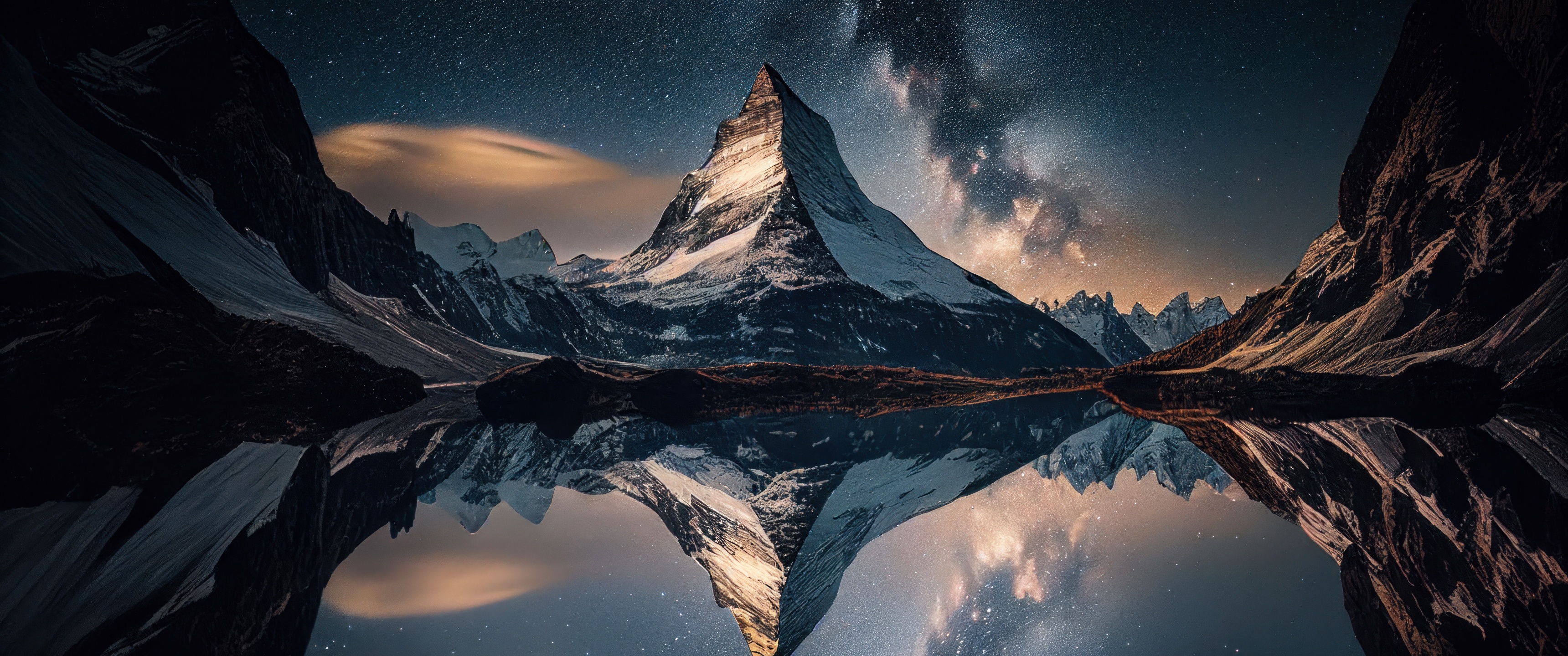Matterhorn Wallpaper 4K, 8K, Mountain Peak, Alps mountains