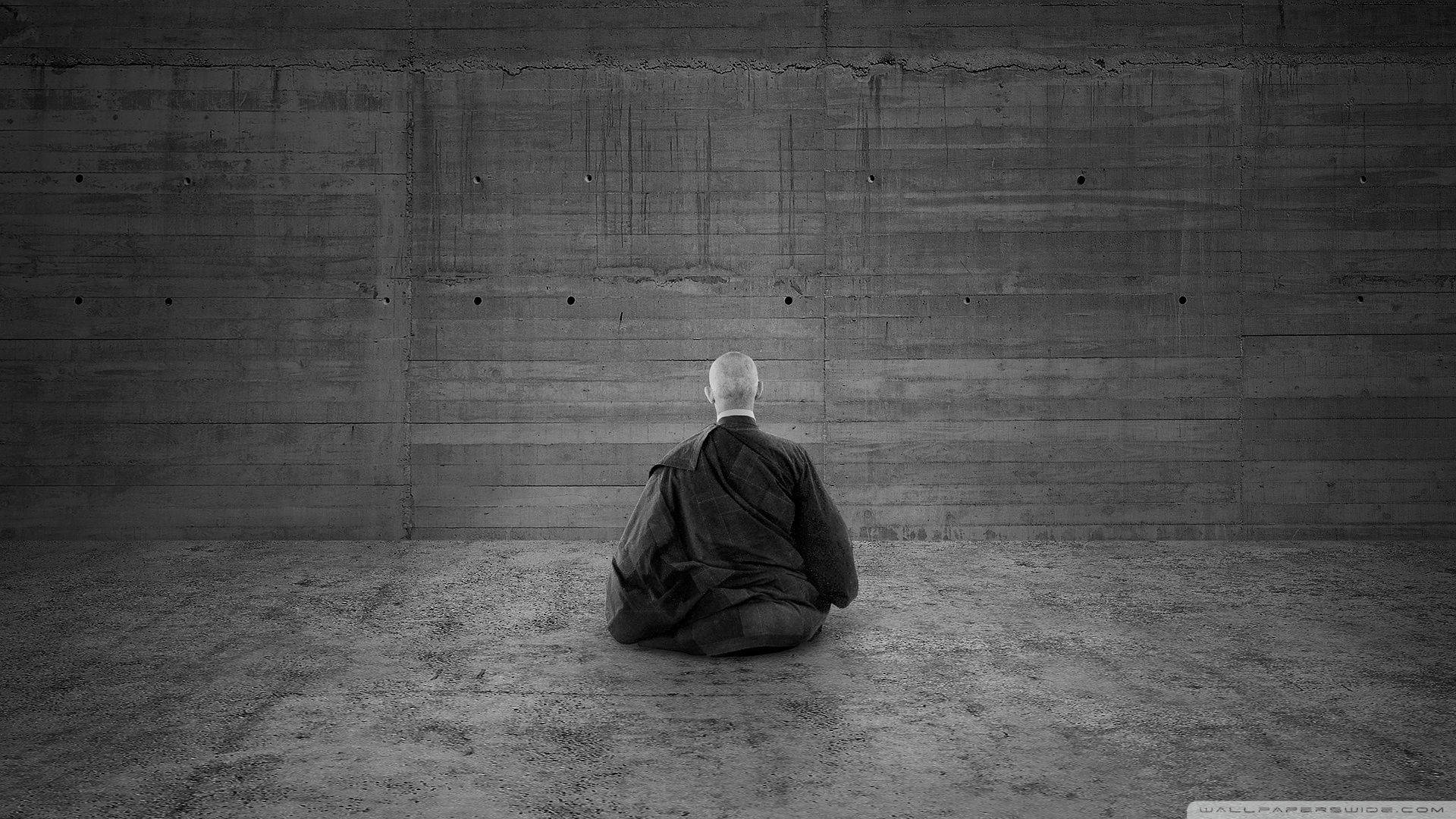 Download Zen Meditating Monk Wallpaper