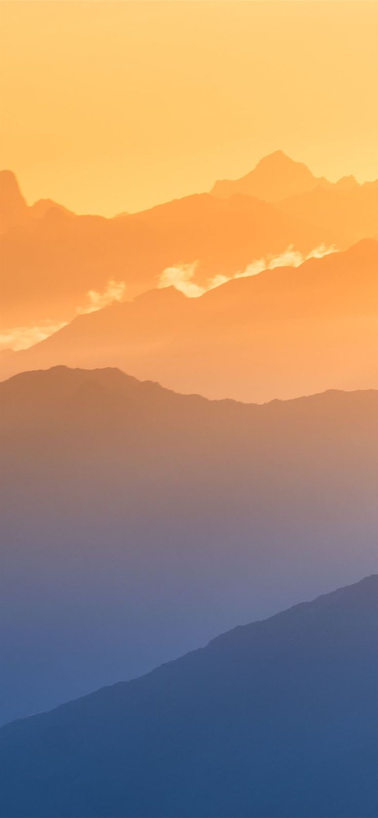 southern alps mountains 8k iPhone X