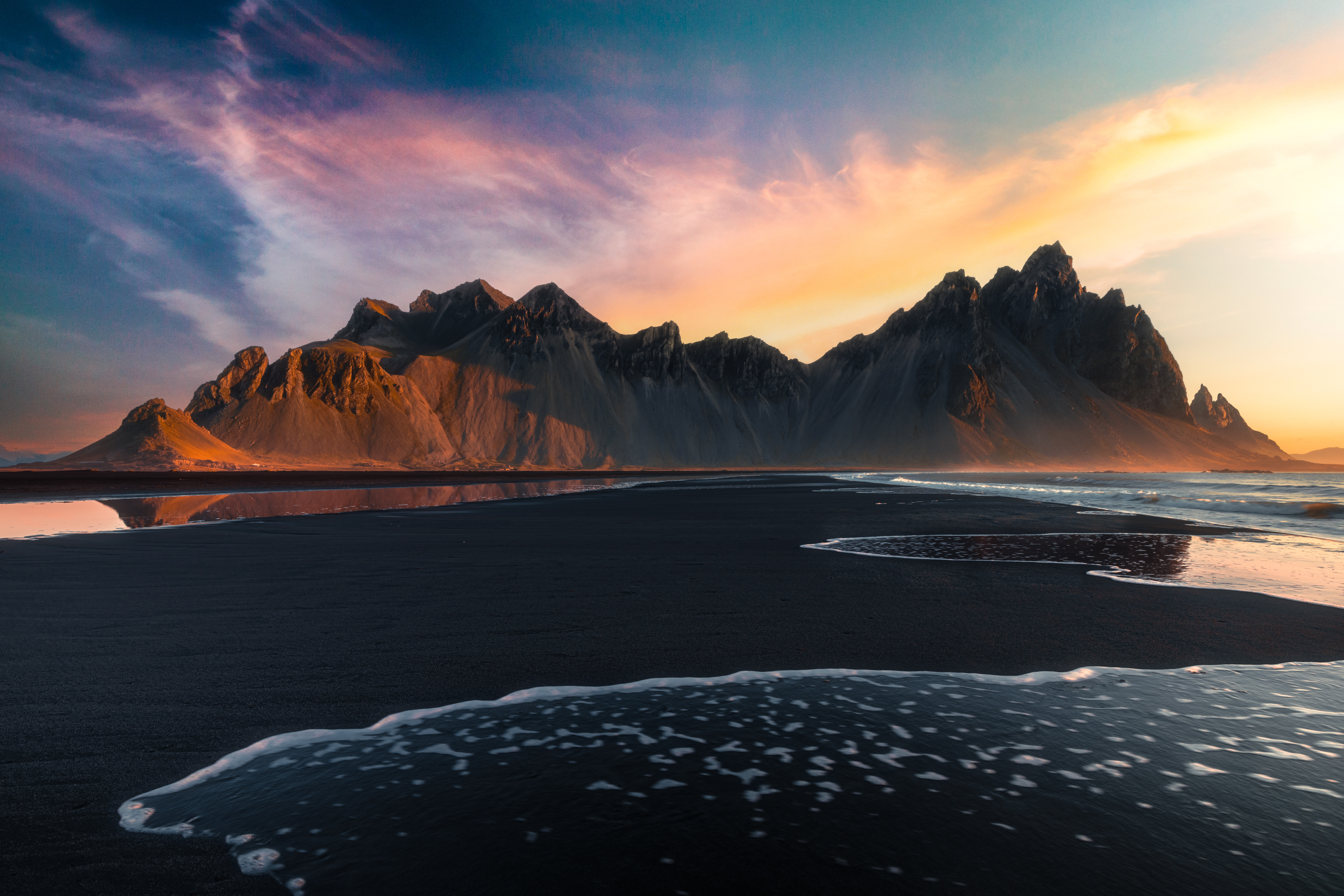 Nature Vestrahorn 8k Ultra HD Wallpaper