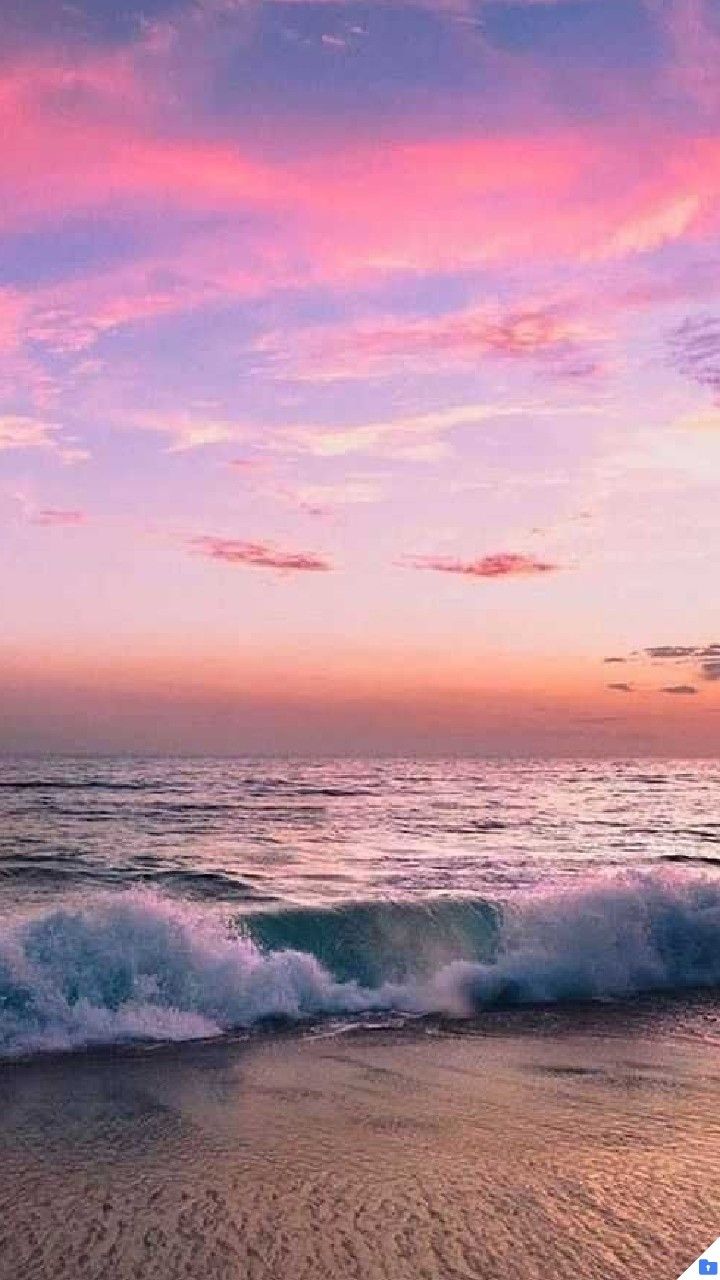 Wallpaper beach. Beautiful wallpaper, Sunset, Pink sunset