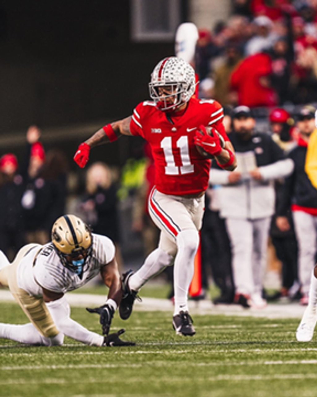 Jaxon Smith Njigba Ohio State Buckeyes Licensed Unsigned Photo 3
