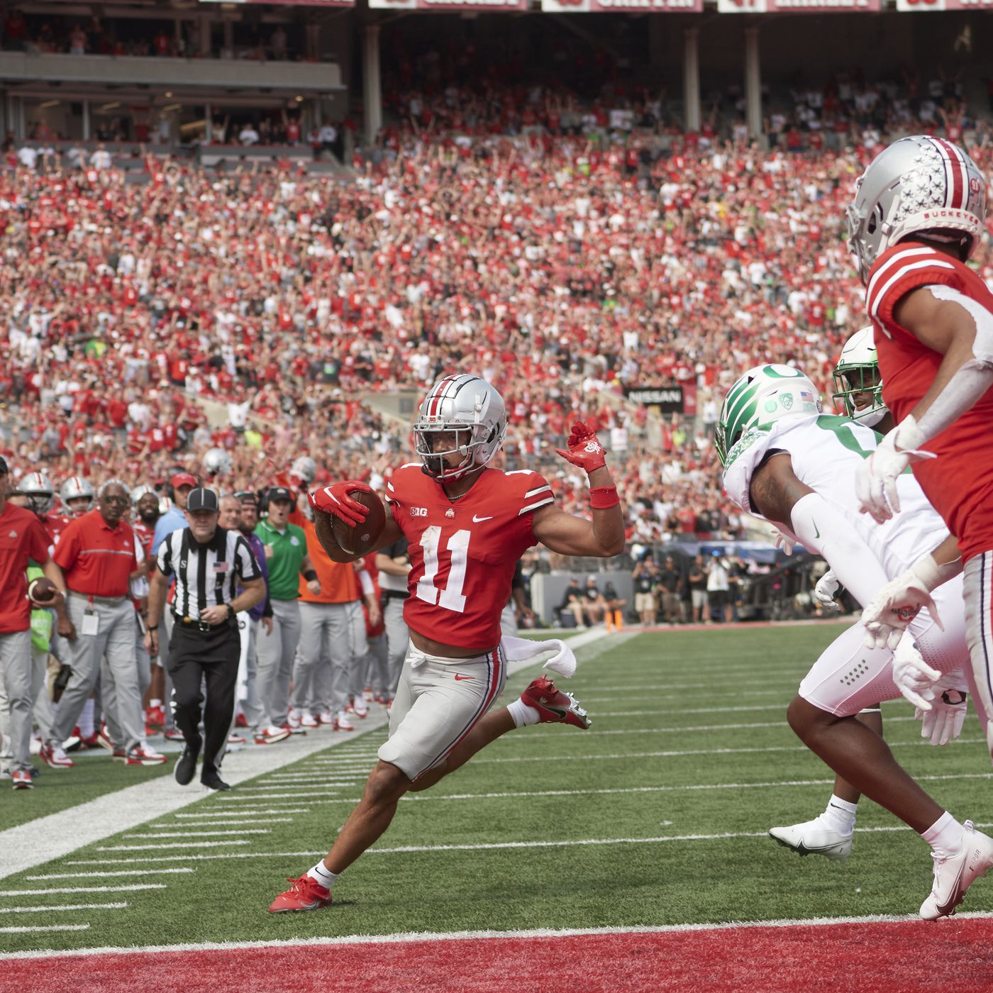Ohio State's Midseason Breakout Stars, Offense: Jaxon Smith Njigba Grant Holy Land
