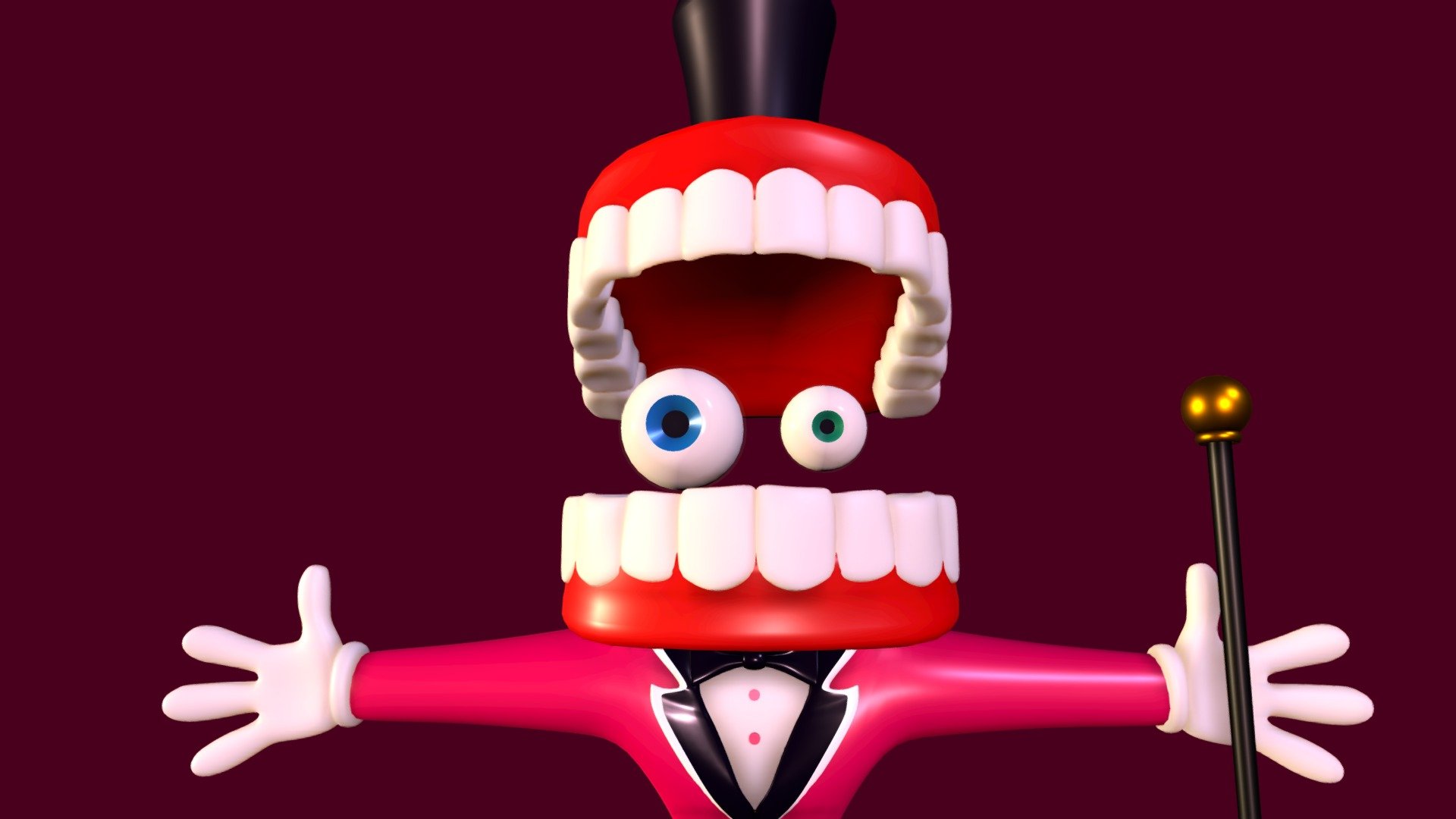 Caine [The Amazing Digital Cirucs] model by Pokych Adams [b3b2ae5]