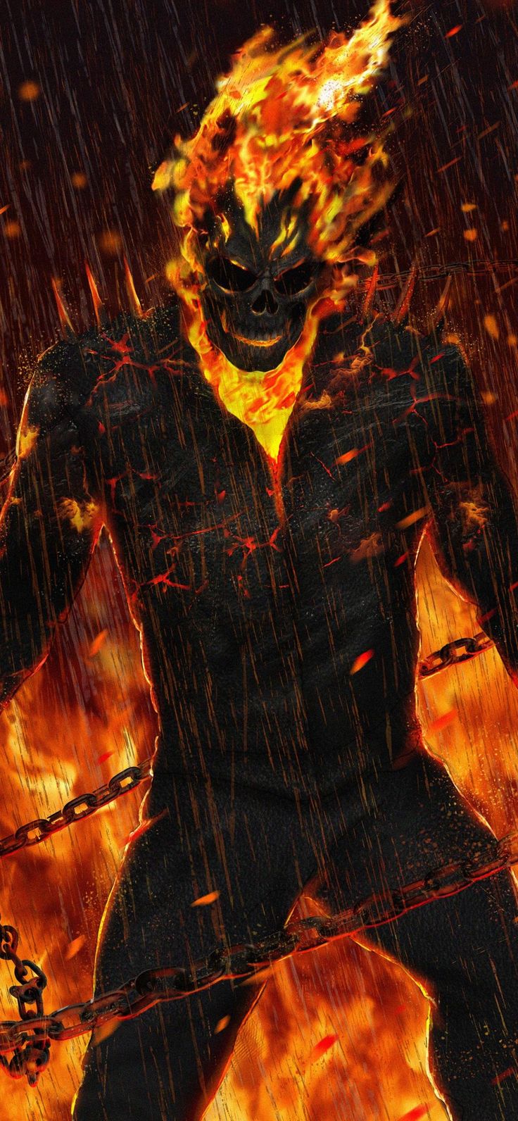 Ghost Rider Artwork HD Wallpaper. Ghost rider wallpaper, Ghost rider marvel, Ghost rider
