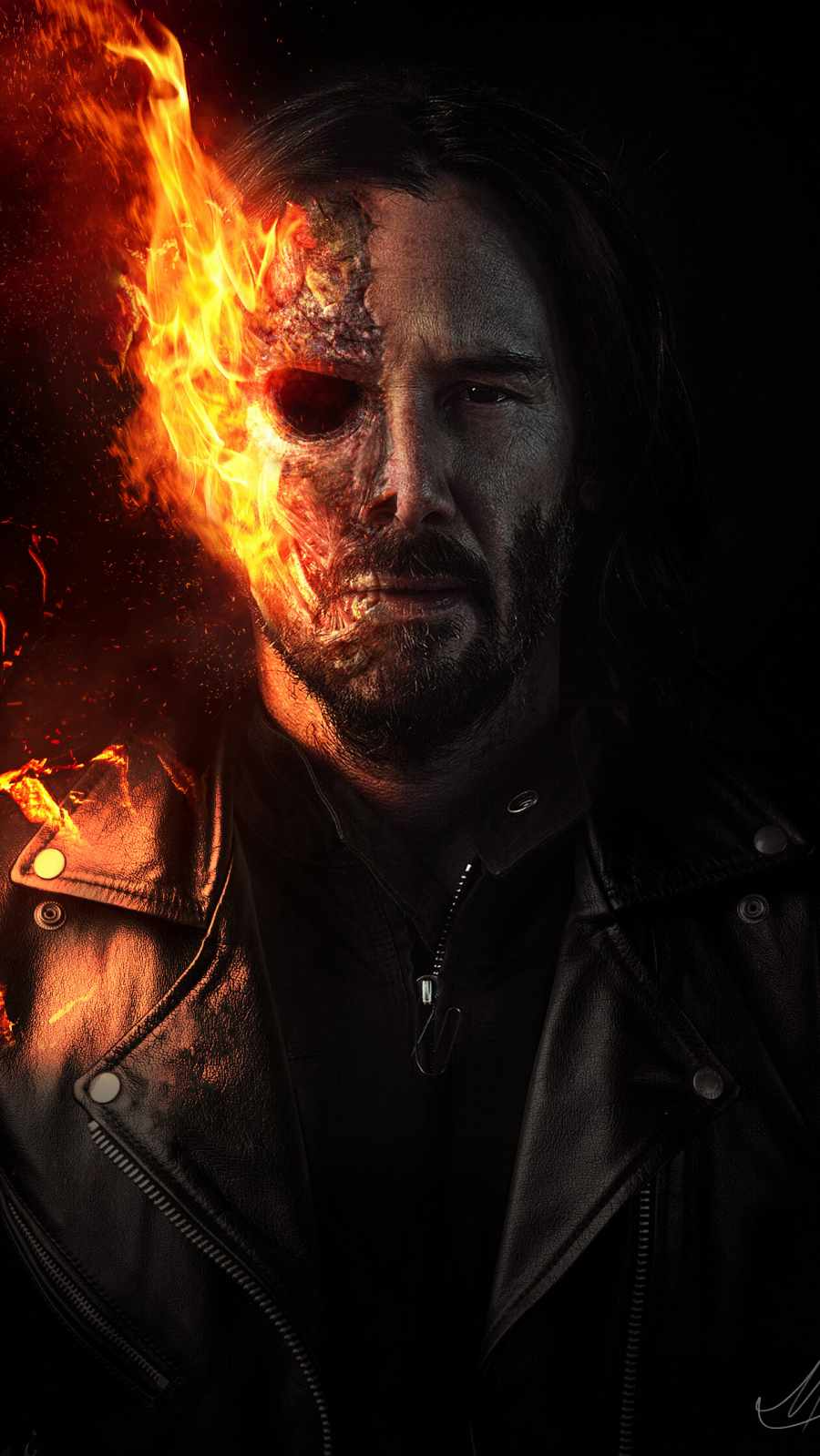 Keanu Reeves Ghost Rider IPhone Wallpaper Wallpaper, iPhone Wallpaper. Ghost rider, Ghost rider wallpaper, Ghost rider image