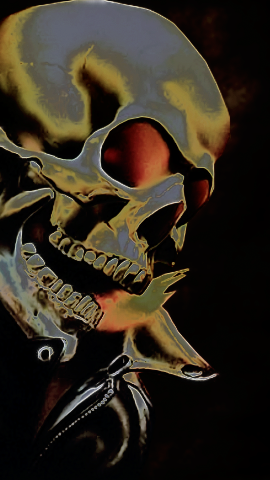 Ghost Rider iPhone Home Screen Wallpaper 4K