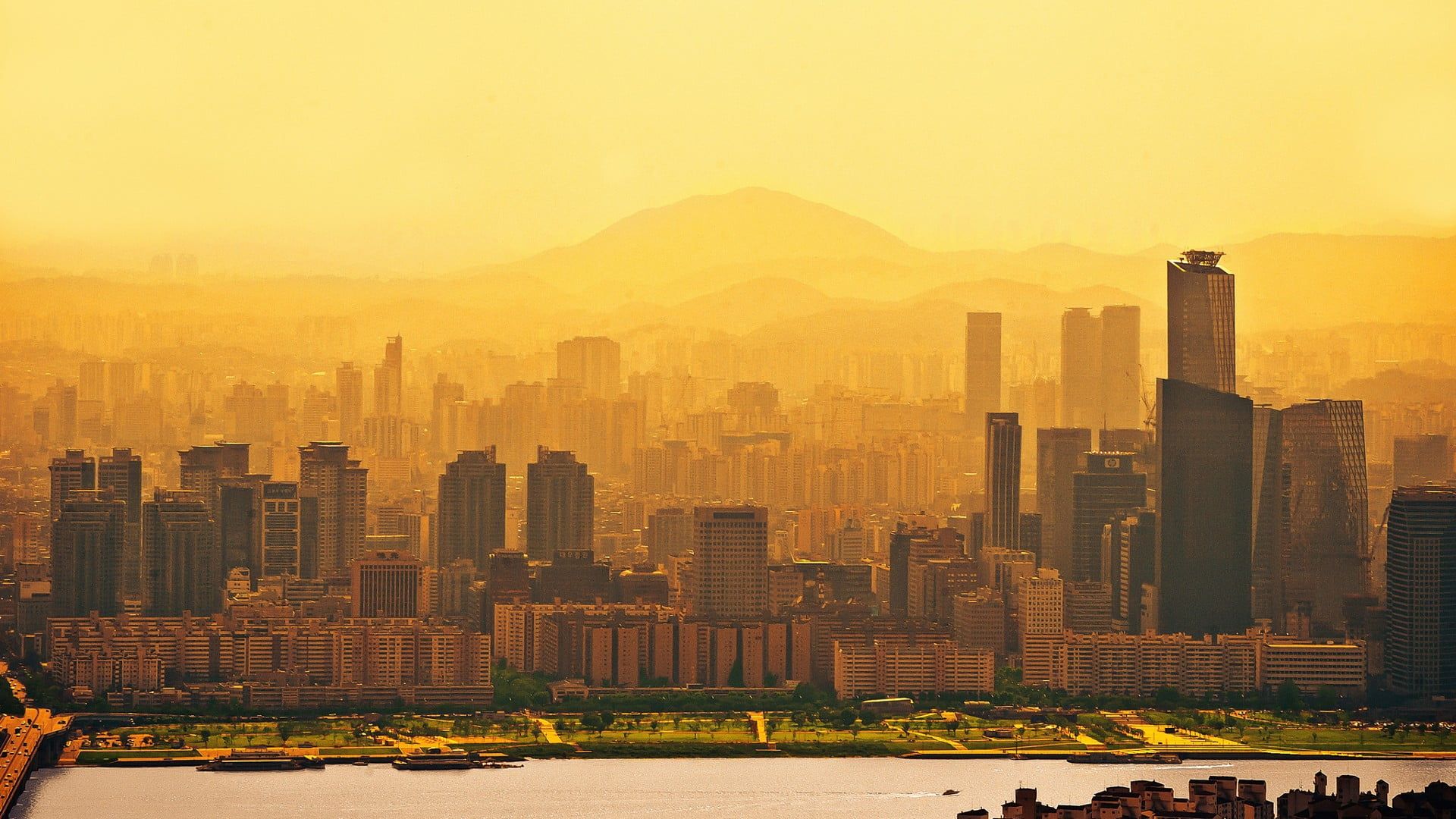 High Rise Buildings #city #Seoul South Korea P #wallpaper #hdwallpaper #desktop. South Korea, Seoul, City