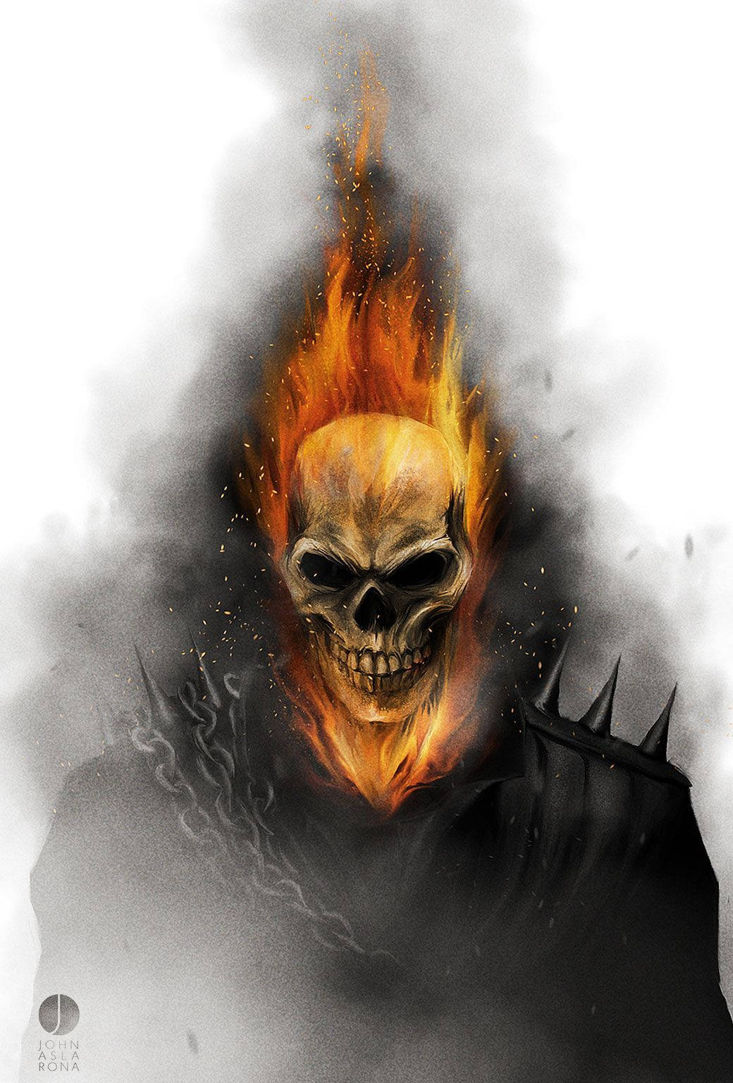 Download Ghost Rider Art Wallpaper