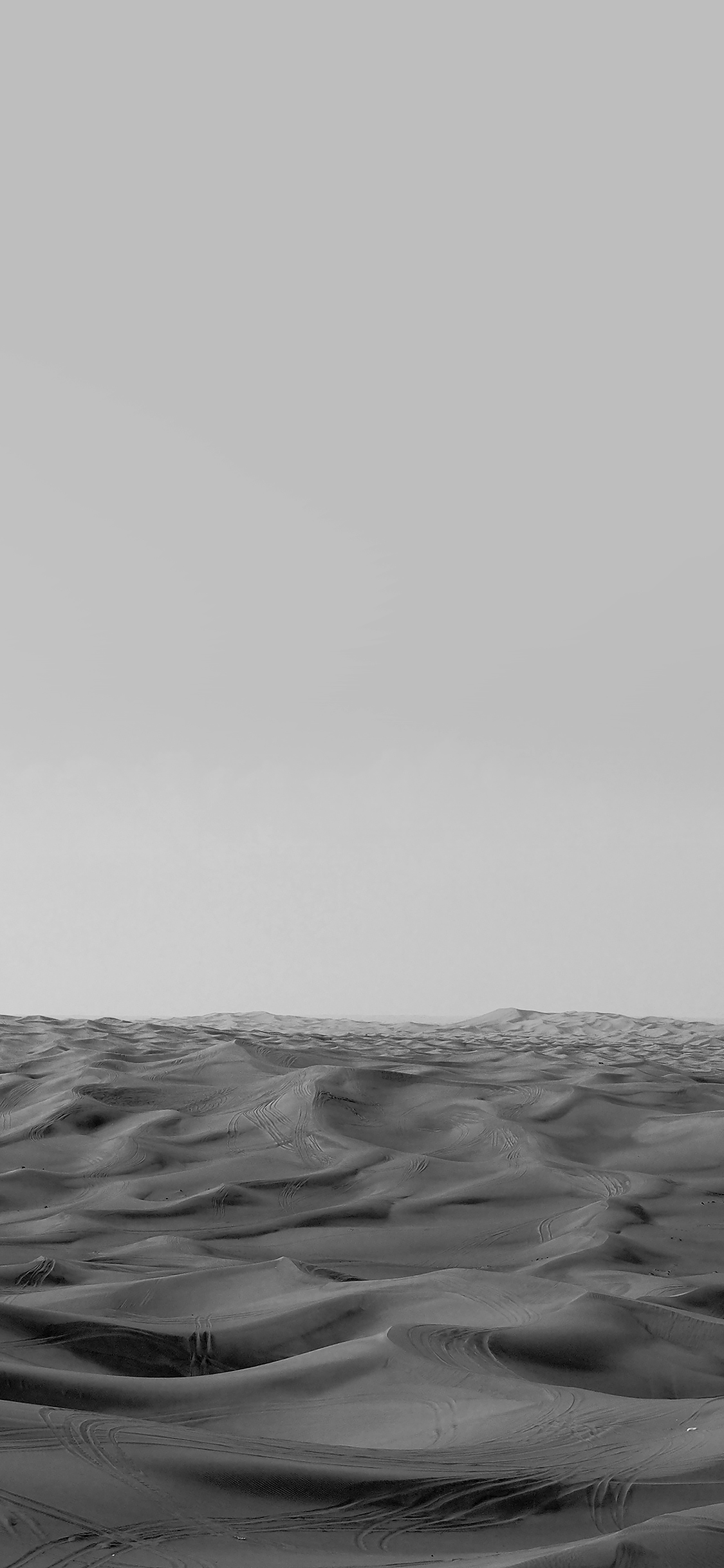 Desert Minimal Bw Dark Nature Sky Earth Wallpaper