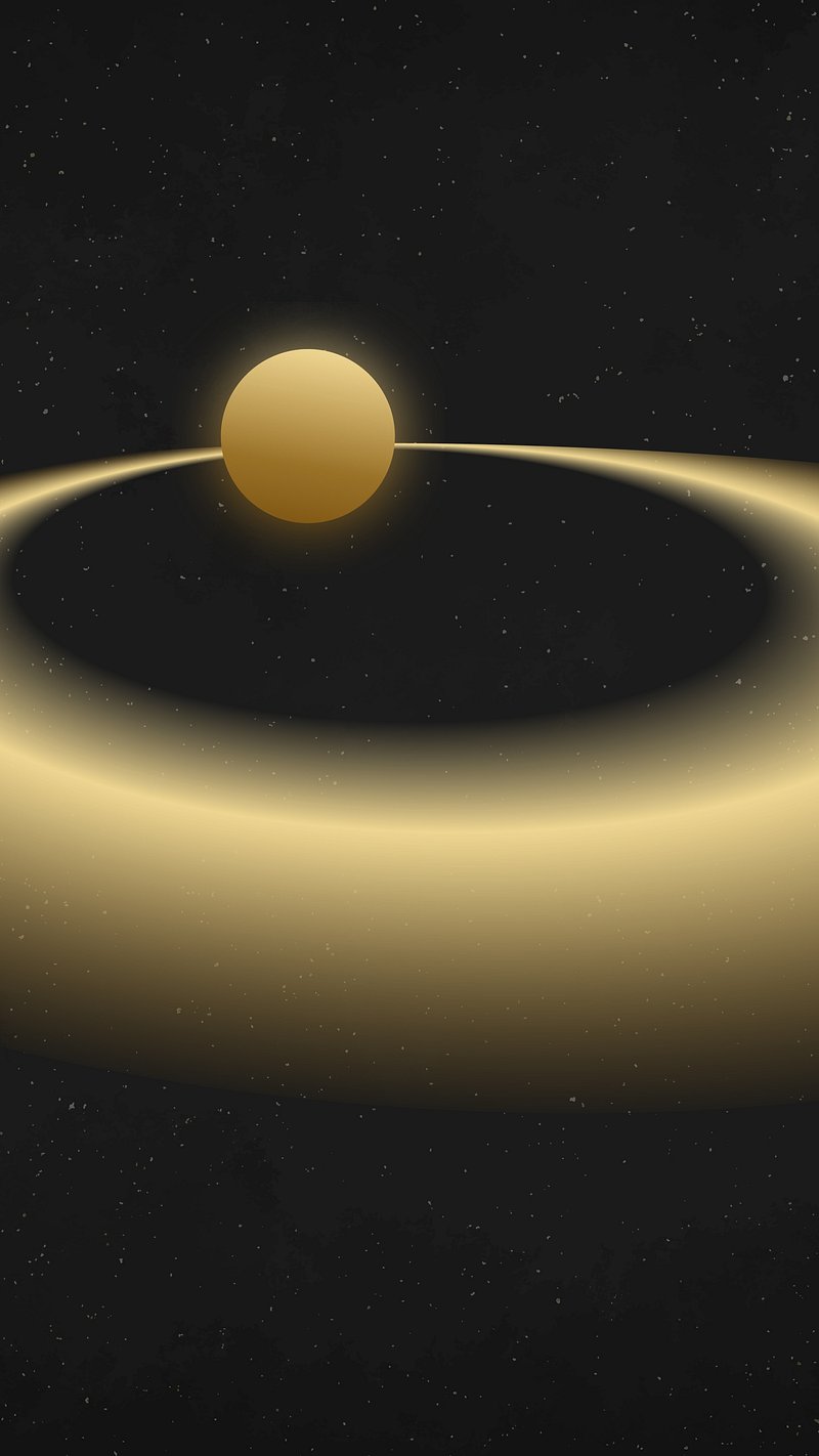 Galaxy iPhone wallpaper, solar system