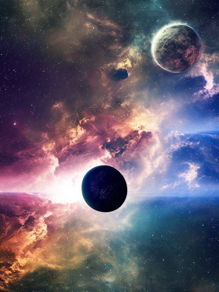 Free Space iPhone Wallpaper Maker
