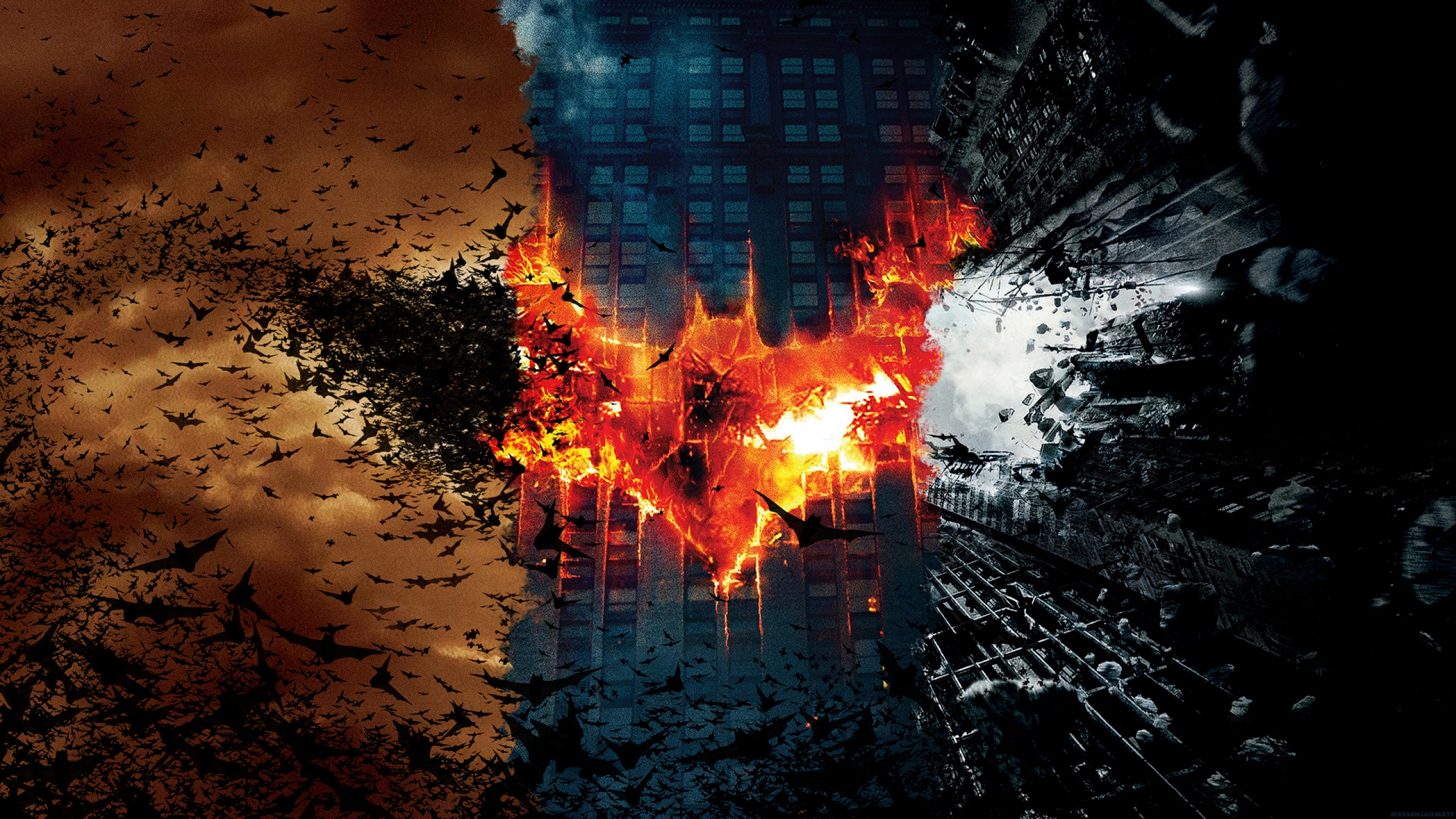 The Dark Knight Trilogy HD Wallpaper