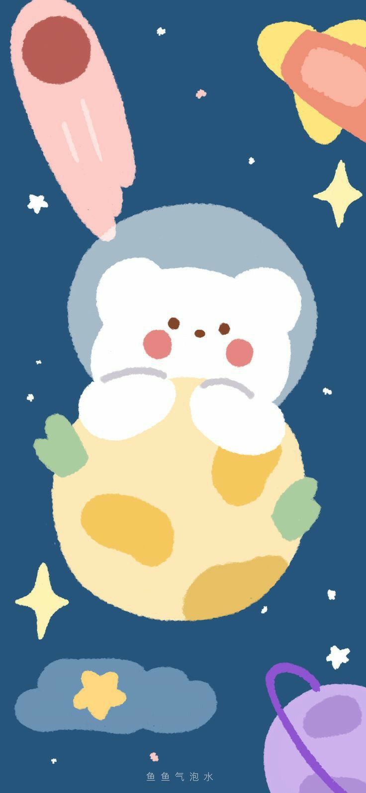 Korean bear image. Wallpaper iphone cute, Kawaii wallpaper, Cute patterns wallpaper