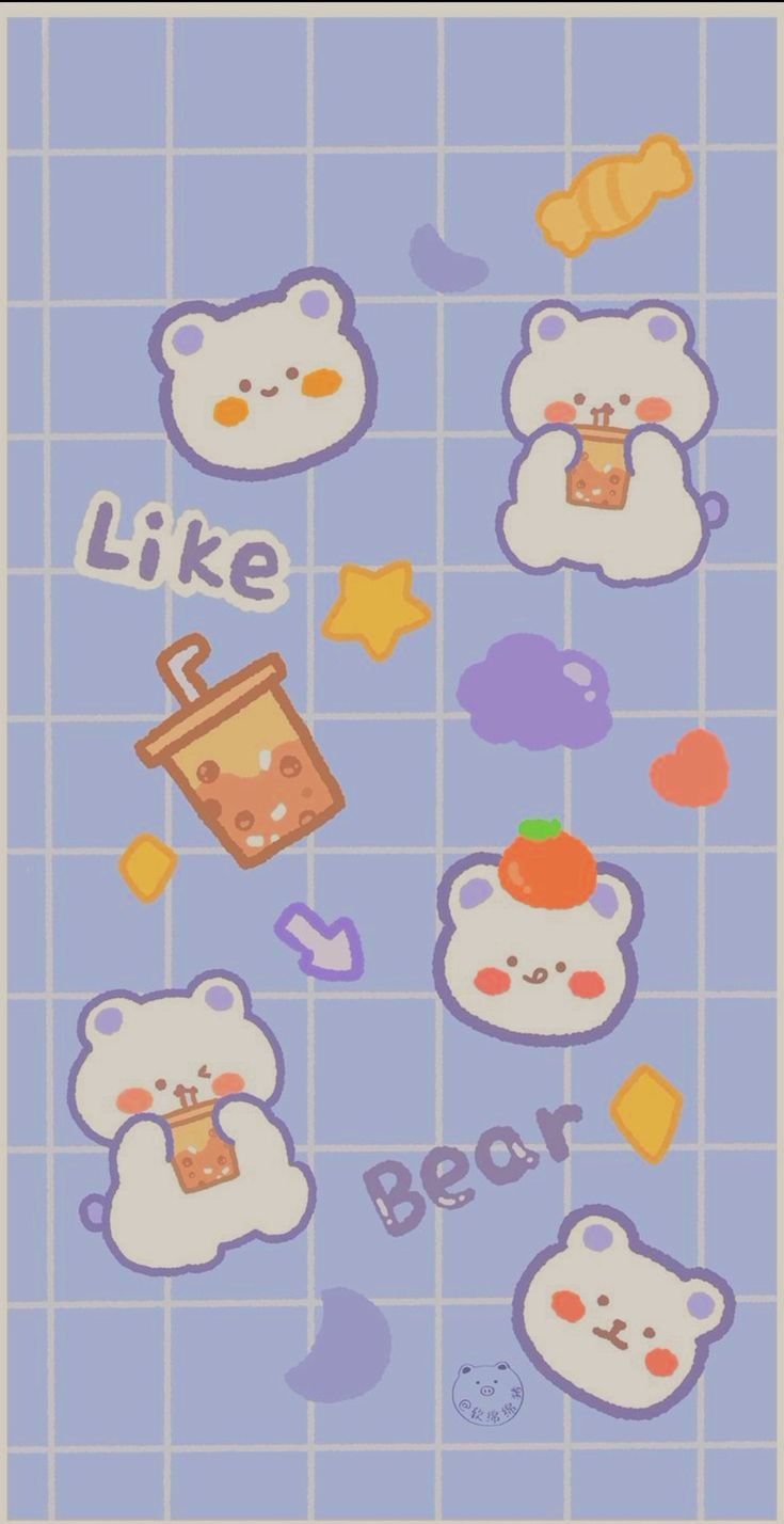 Korean bear indie. Kartu lucu, Kartu 3D, Boneka hewan