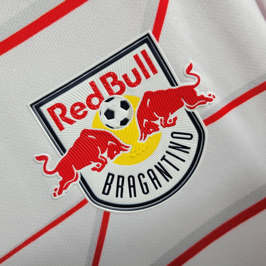 Camisa Red Bull Bragantino Home 2023 24 New Balance Torcedor Masculina