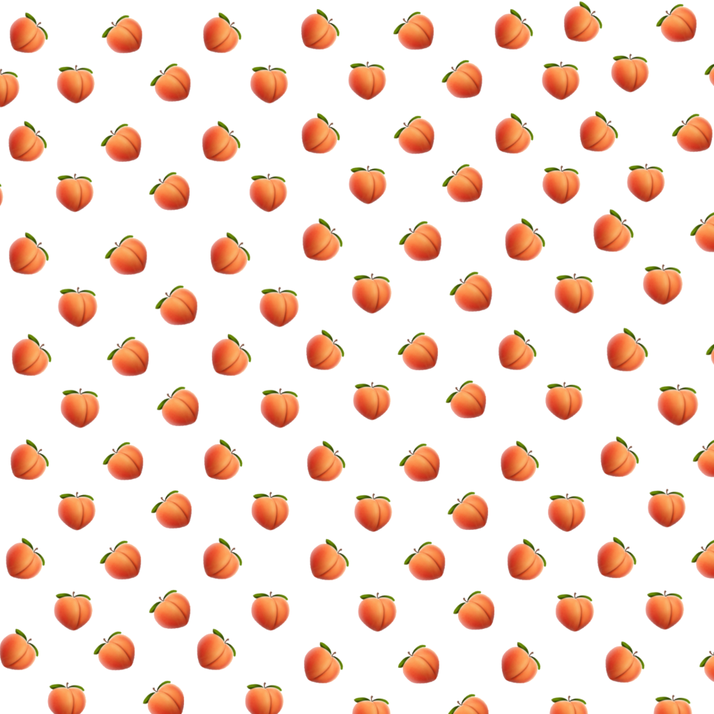 Download HD #sticker #background #peach #orange #pink #pfirsich Emoji Transparent Background Transparent PNG Image