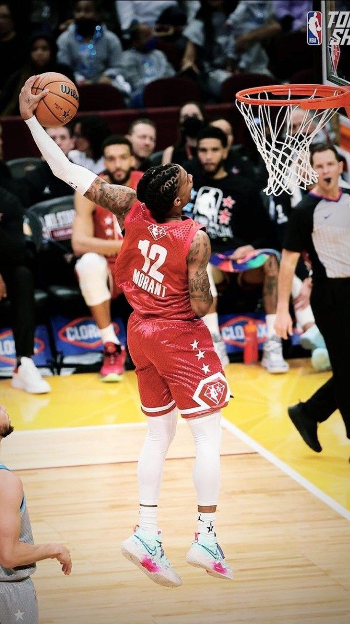 Ja morant all star 2022. Nba picture, Basketball players nba, Basketball players