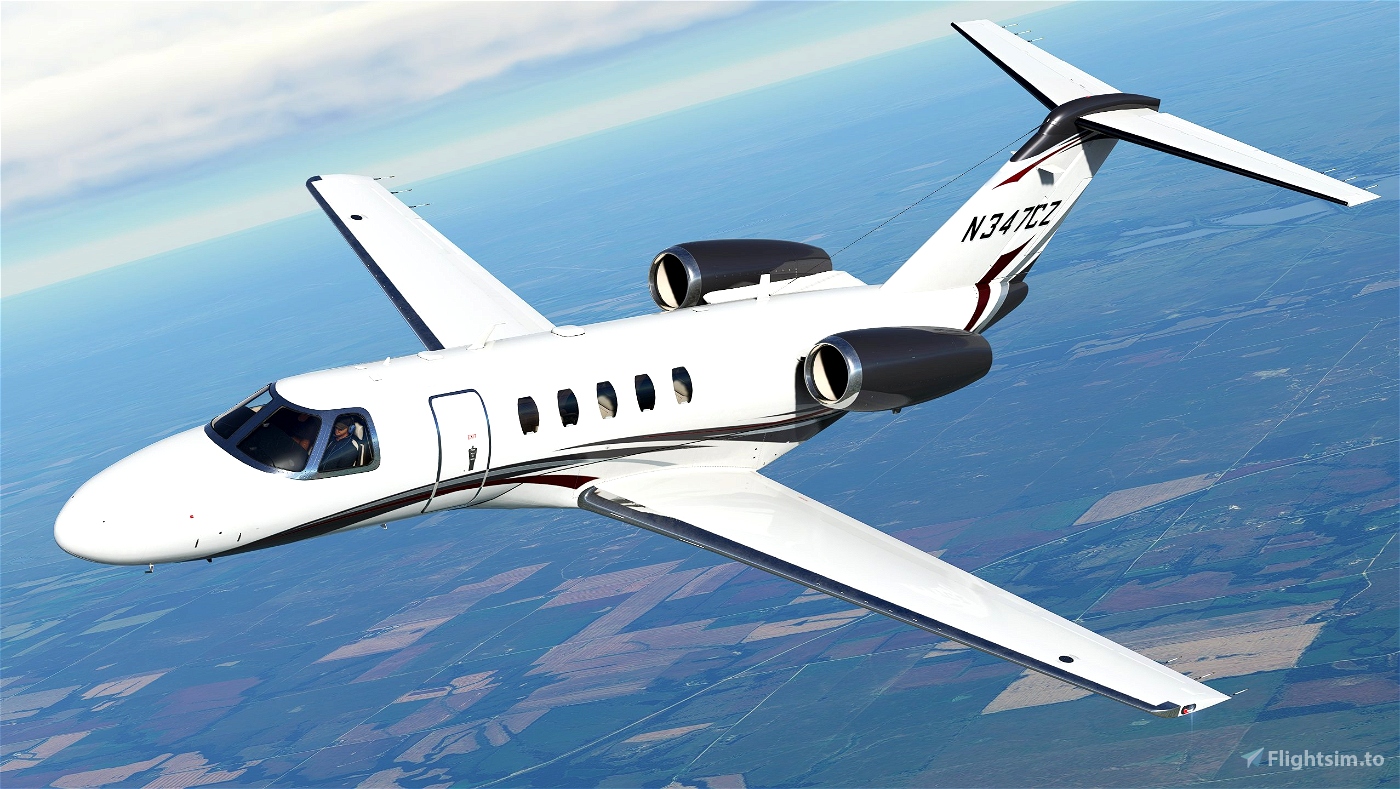 Cessna Citation CJ4 N347CZ for Microsoft Flight Simulator