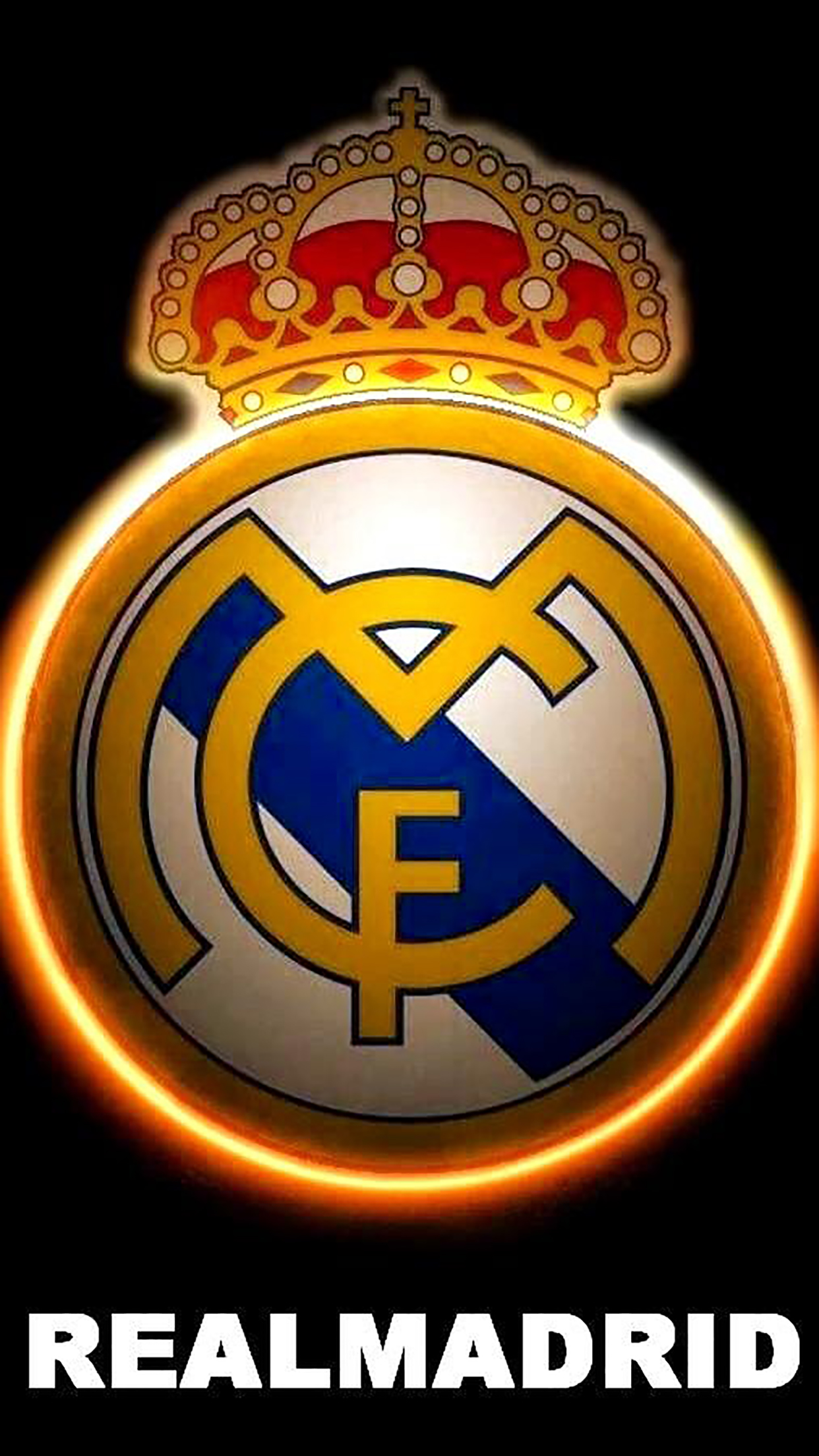 Real Madrid, Logo 3 Wallpaper