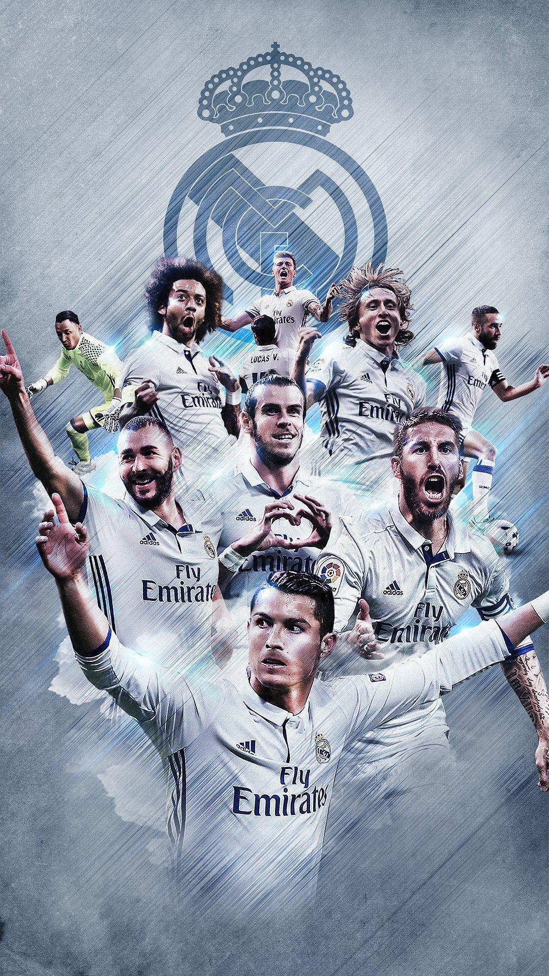 Real madrid football players Wallpaper Download
