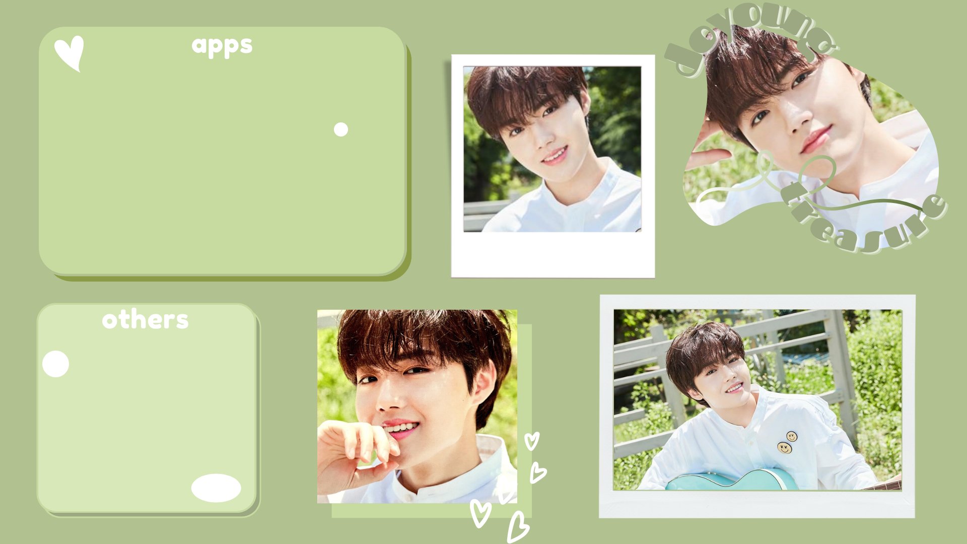 Mochi Wallpaper - #TREASURE_DOYOUNG desktop organizer wallpaper # Treasure #Doyoung #Wallpaper