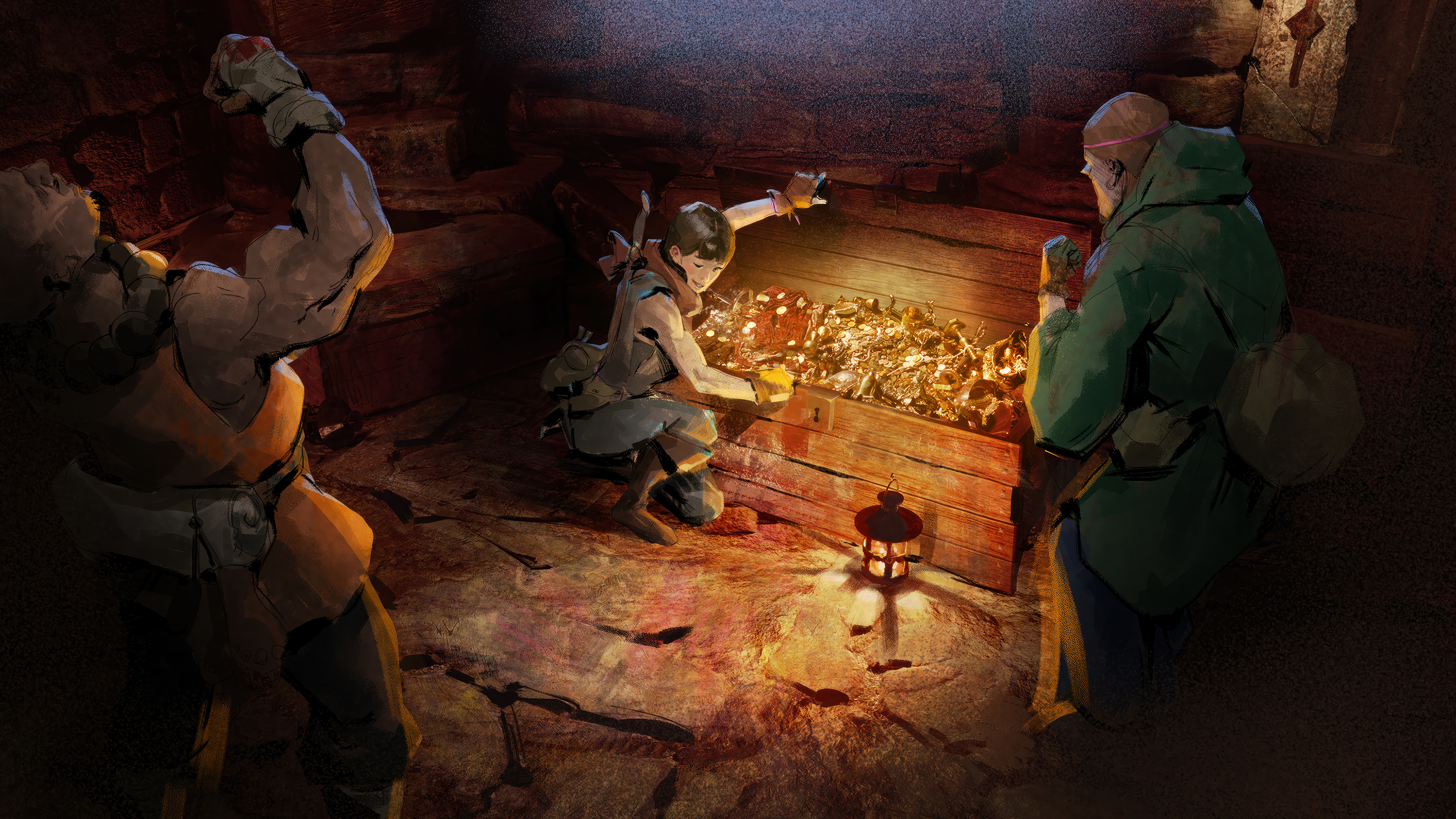 Dark and Darker Treasure Chest Wallpaper