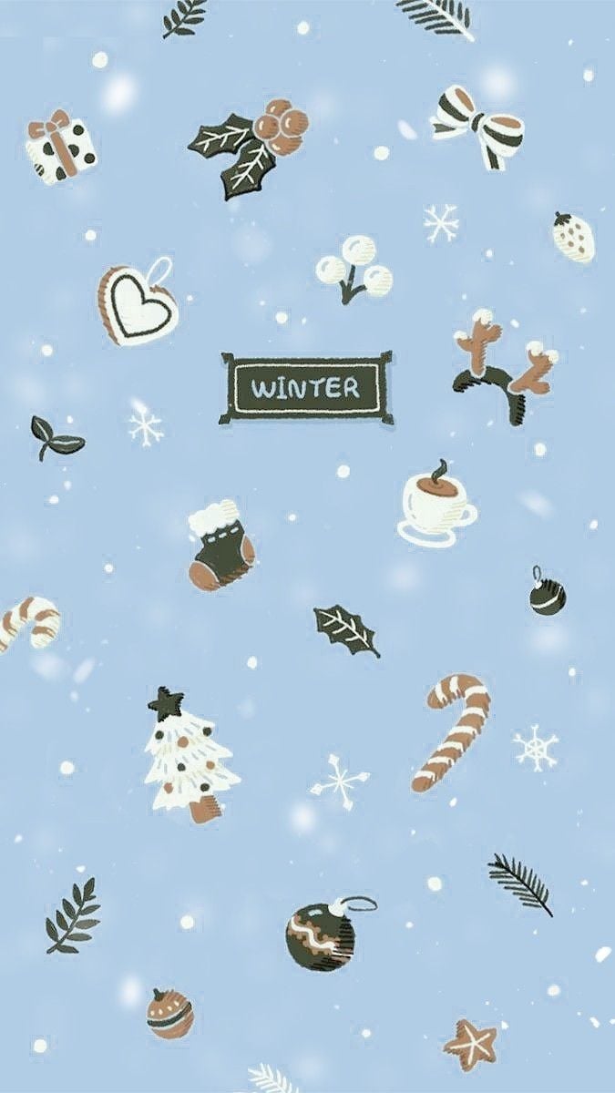 Phone Winter Cartoon Wallpapers - Wallpaper Cave