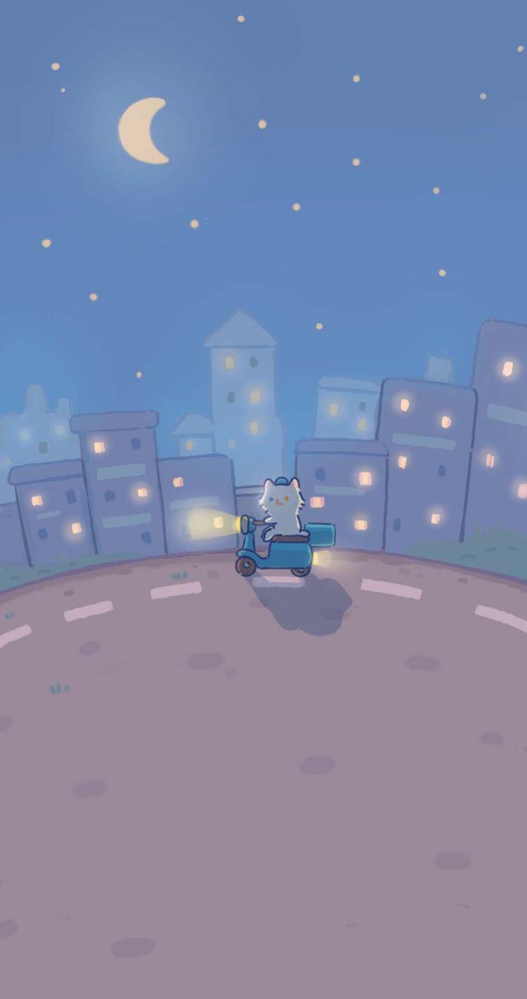 I was looking for a new wallpaper on and suddenly delivery boy Tate appeared, too cute