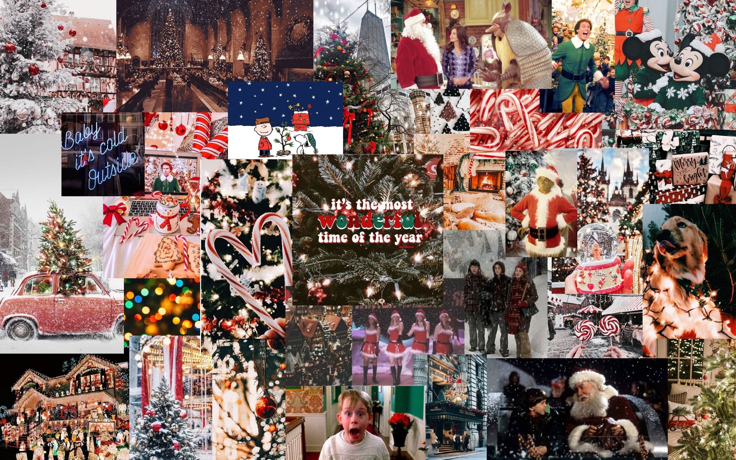 christmas collage. Christmas collage, Christmas wallpaper, Christmas