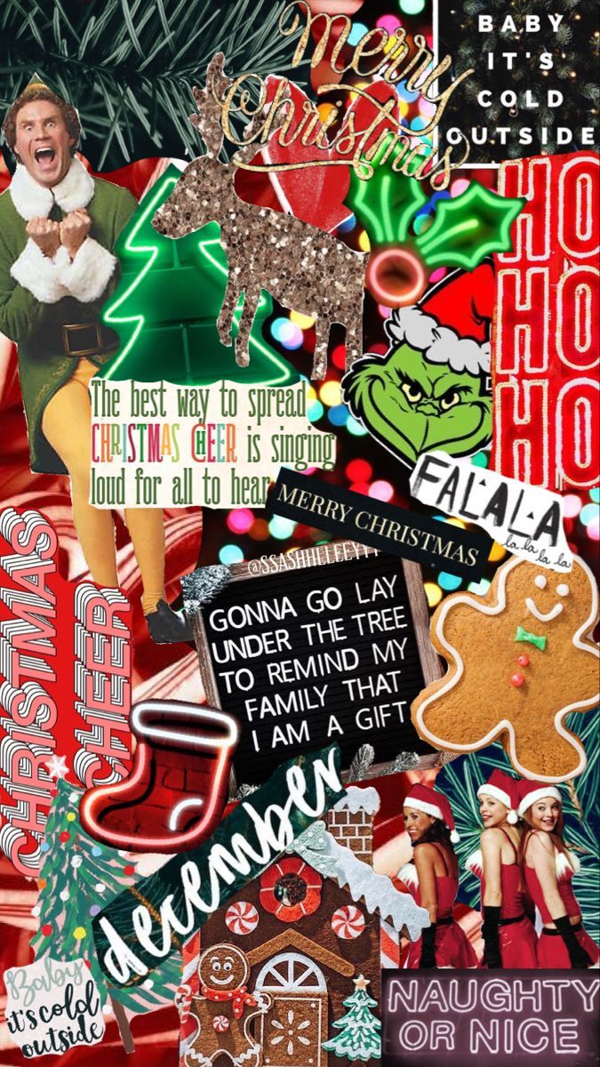 Christmas vsco collage December Wallpaper iPhone 2020. Christmas phone wallpaper, Wallpaper iphone christmas, Cute christmas wallpaper