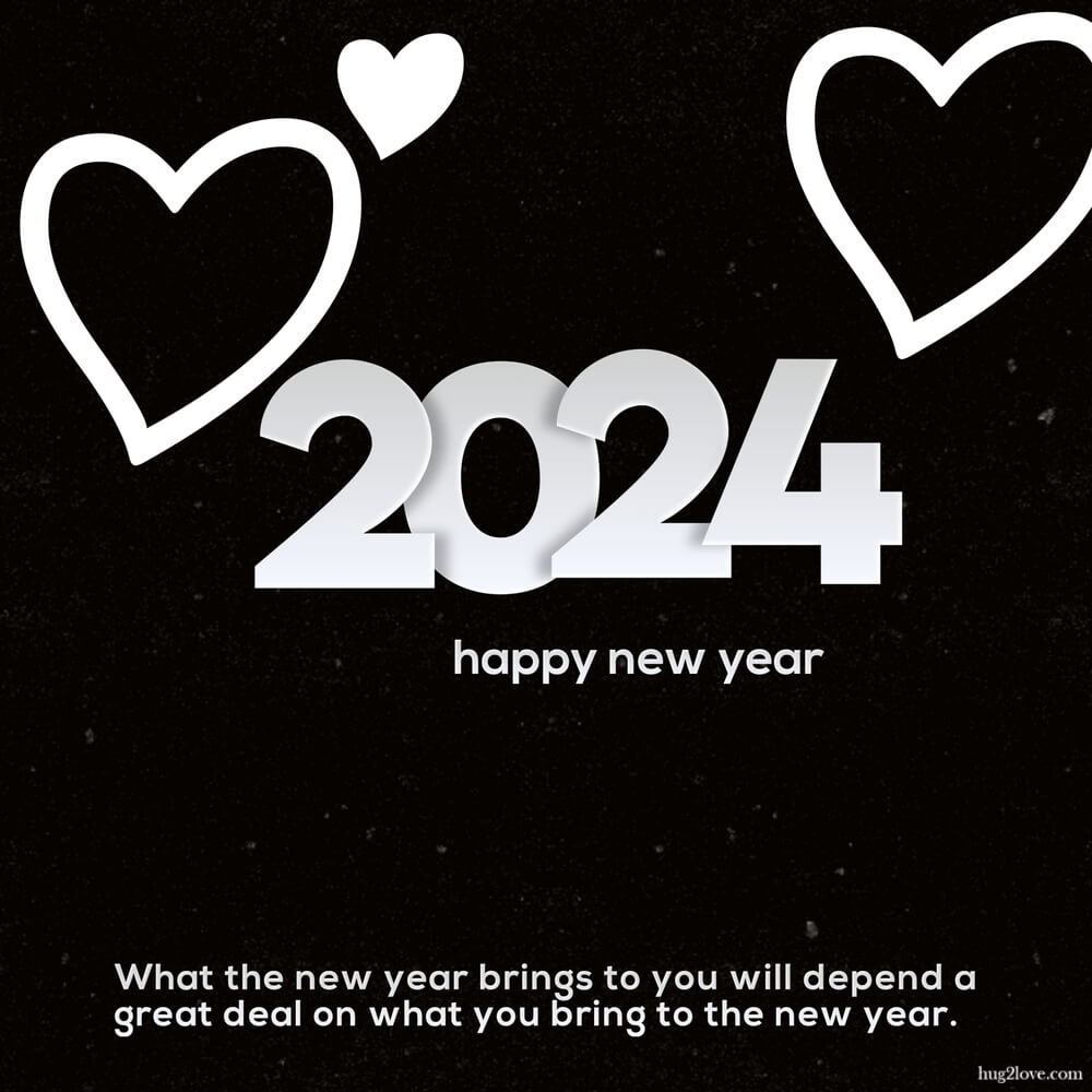 Happy New Year 2024 Background Image in HD