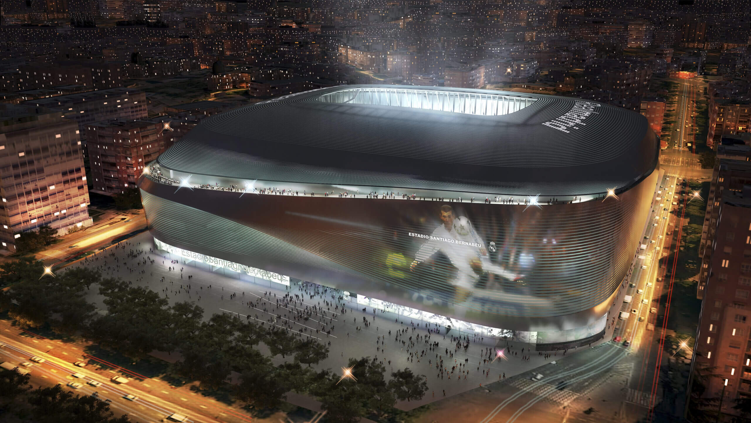 Real Madrid's €1bn rebuild of the Bernabeu is fun, futuristic
